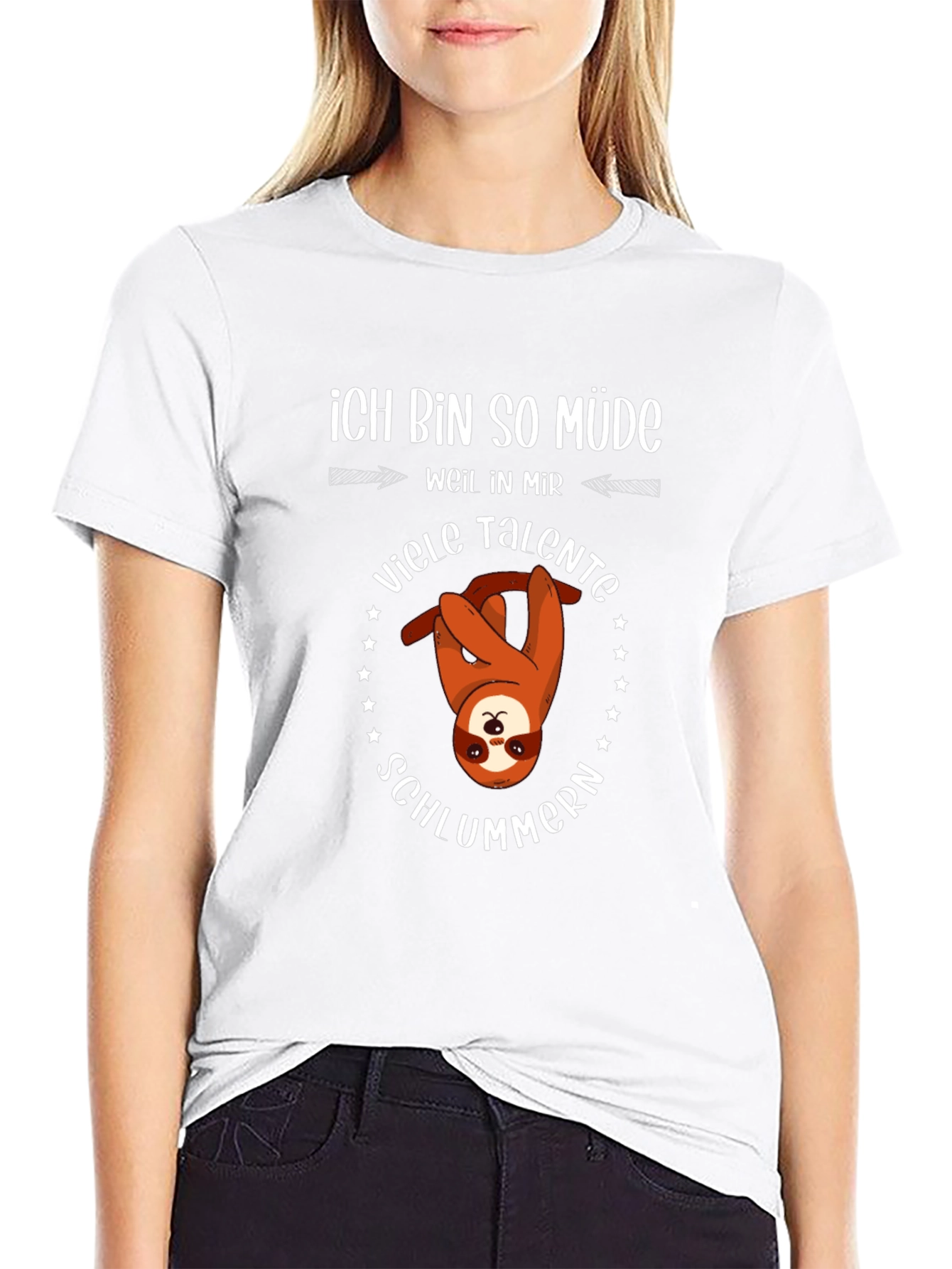 Funny Sloth T-Shirt - Im So Tired