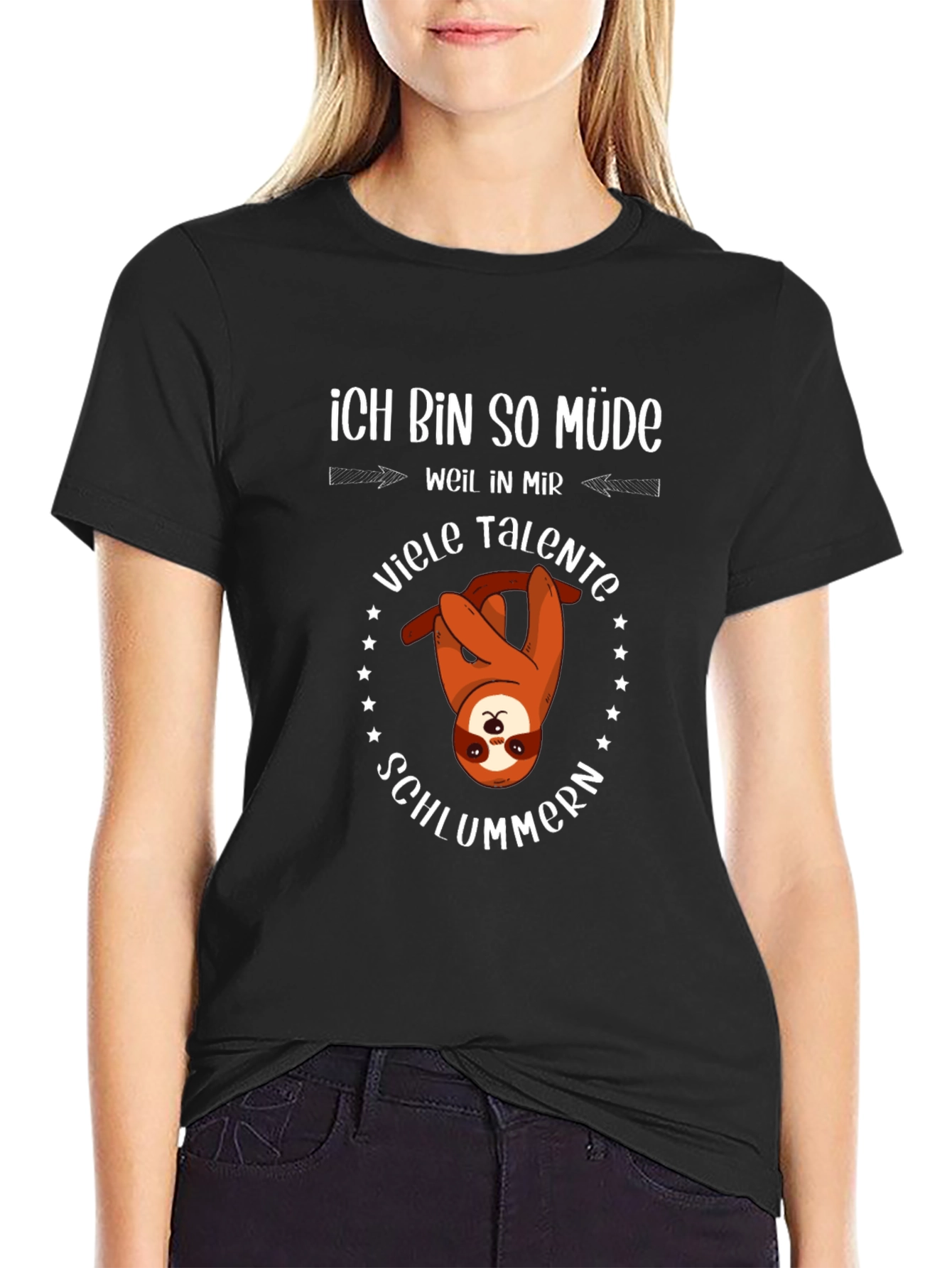 Funny Sloth T-Shirt - Im So Tired