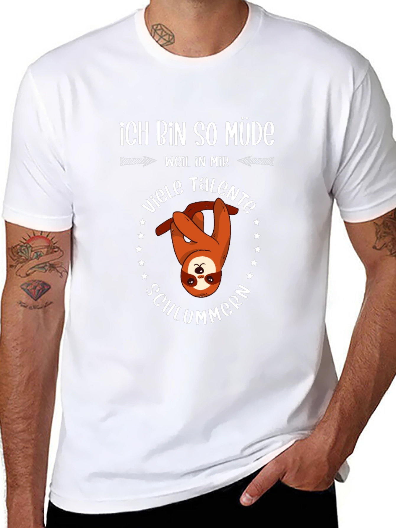 Funny Sloth T-Shirt - Im So Tired