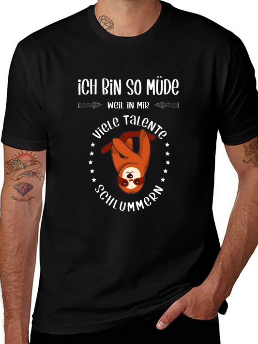 Funny Sloth T-Shirt - Im So Tired