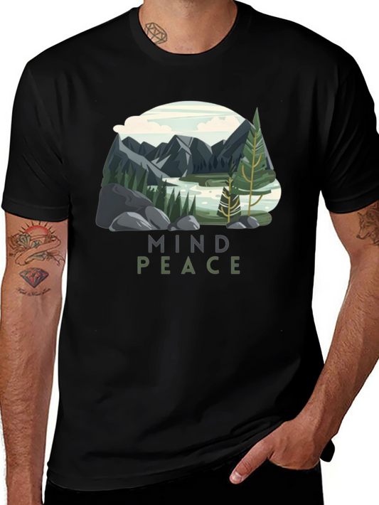 Mind Peace Graphic T-Shirt