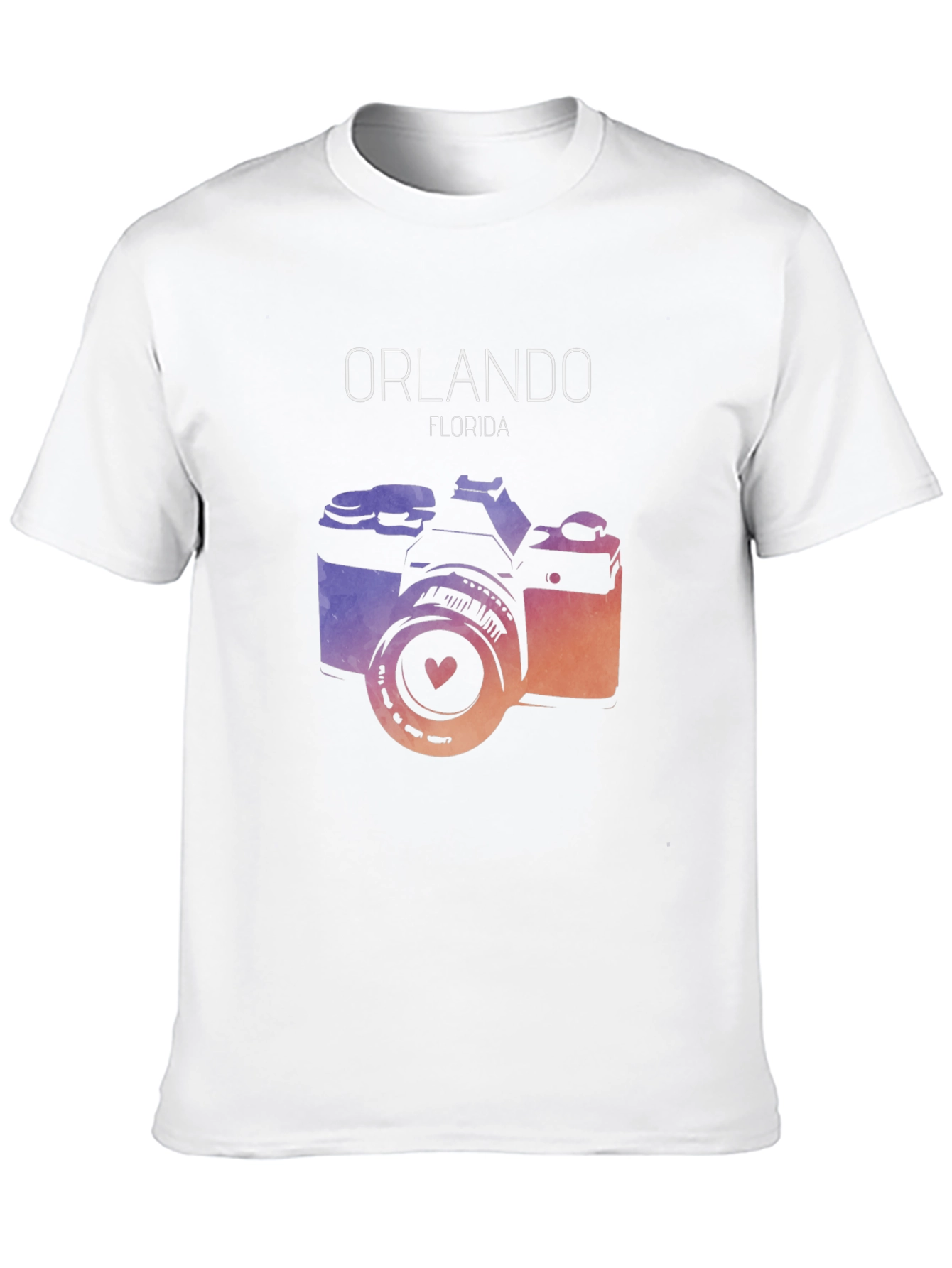 Orlando Florida Camera Graphic T-Shirt