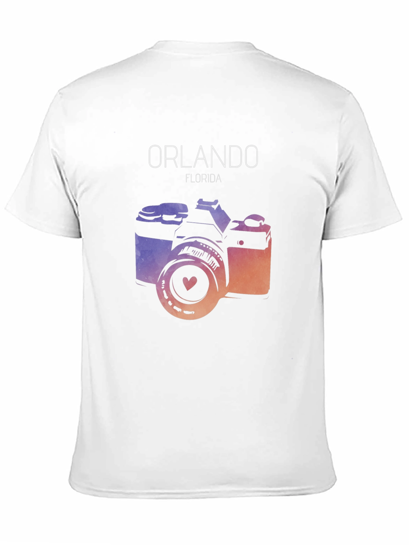 Orlando Florida Camera Graphic T-Shirt