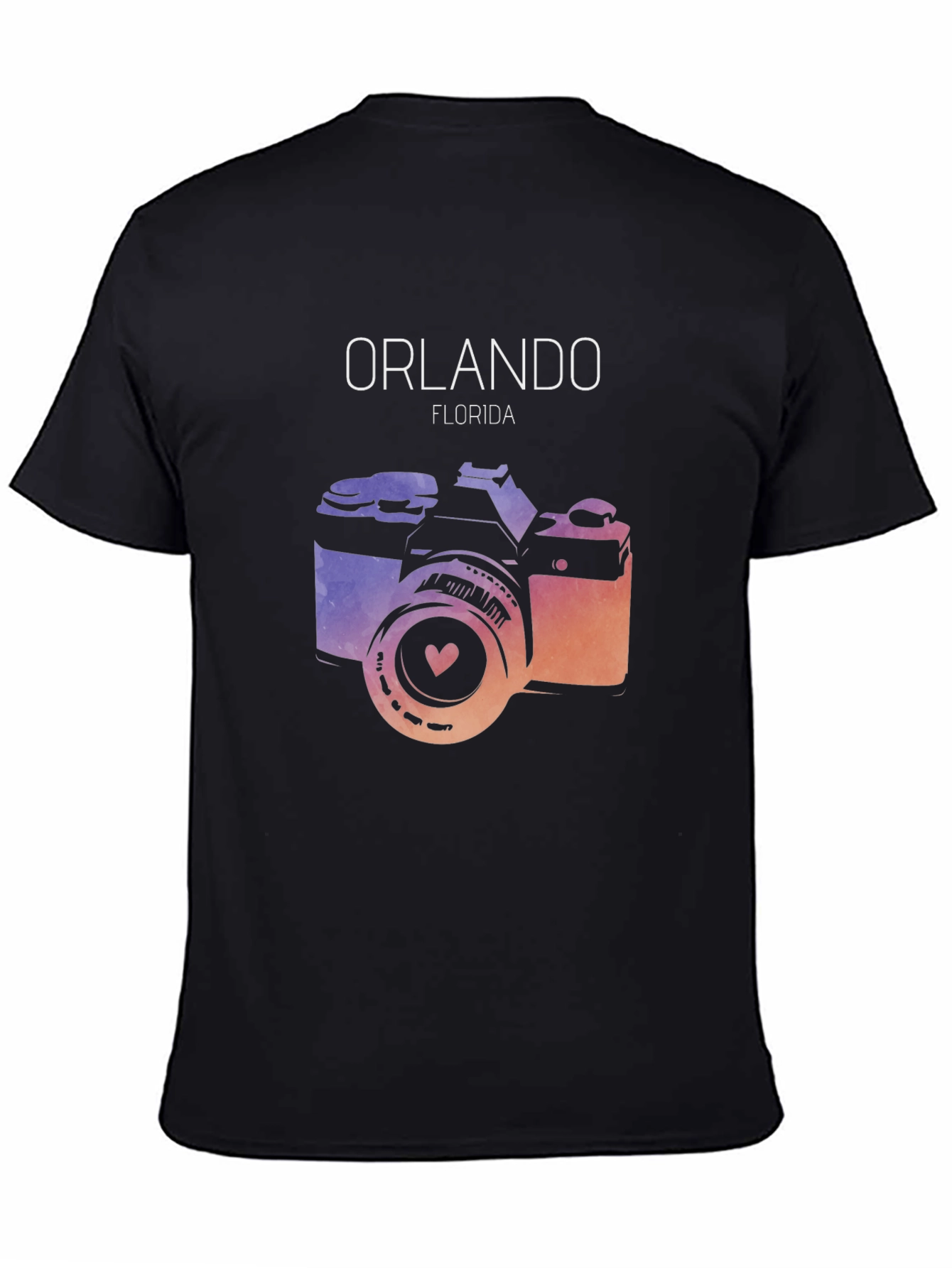 Orlando Florida Camera Graphic T-Shirt