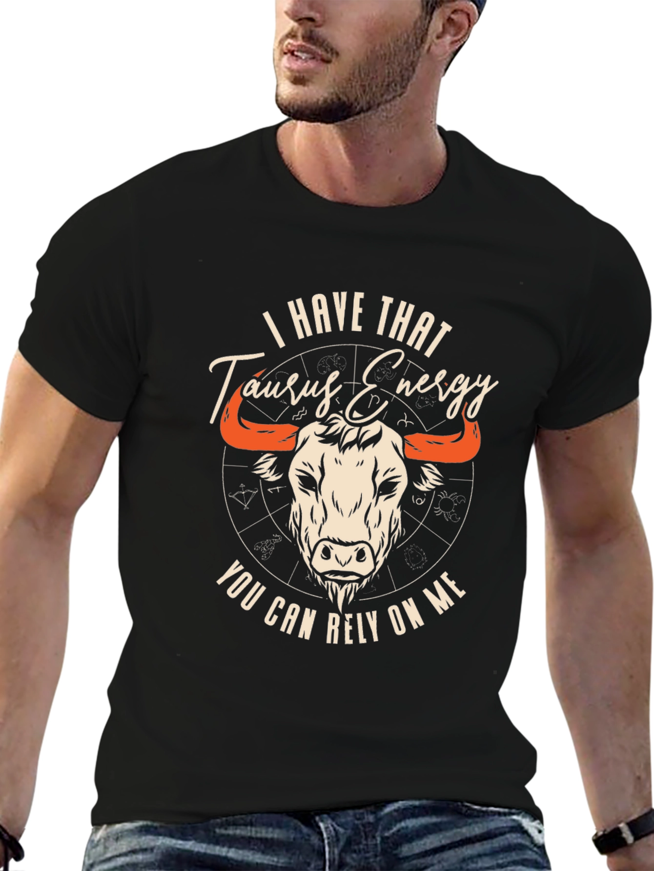 Taurus Energy Graphic T-Shirt - Zodiac Sign Tee