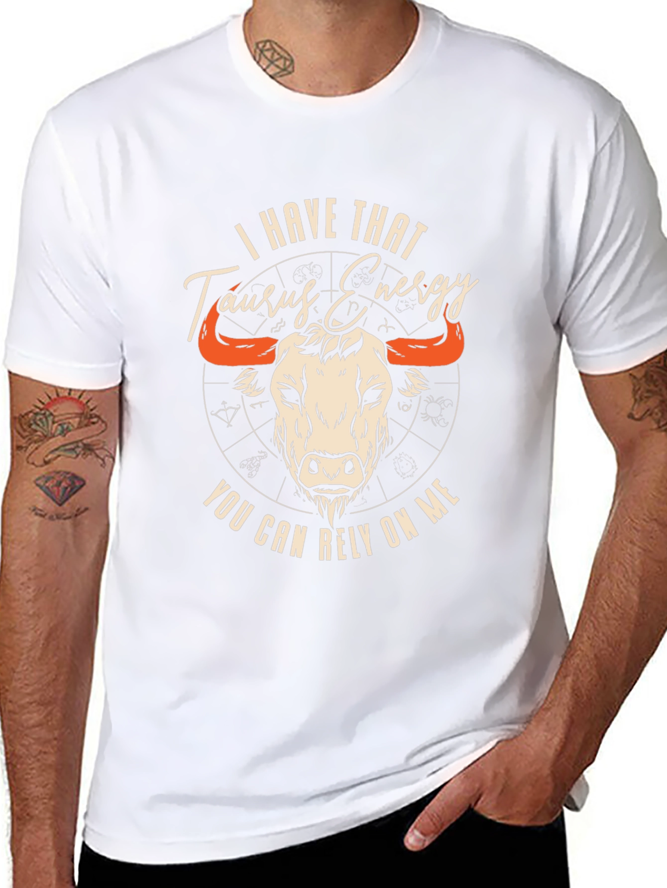 Taurus Energy Graphic T-Shirt - Zodiac Sign Tee