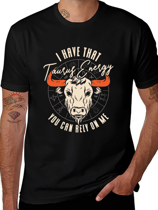 Taurus Energy Graphic T-Shirt - Zodiac Sign Tee