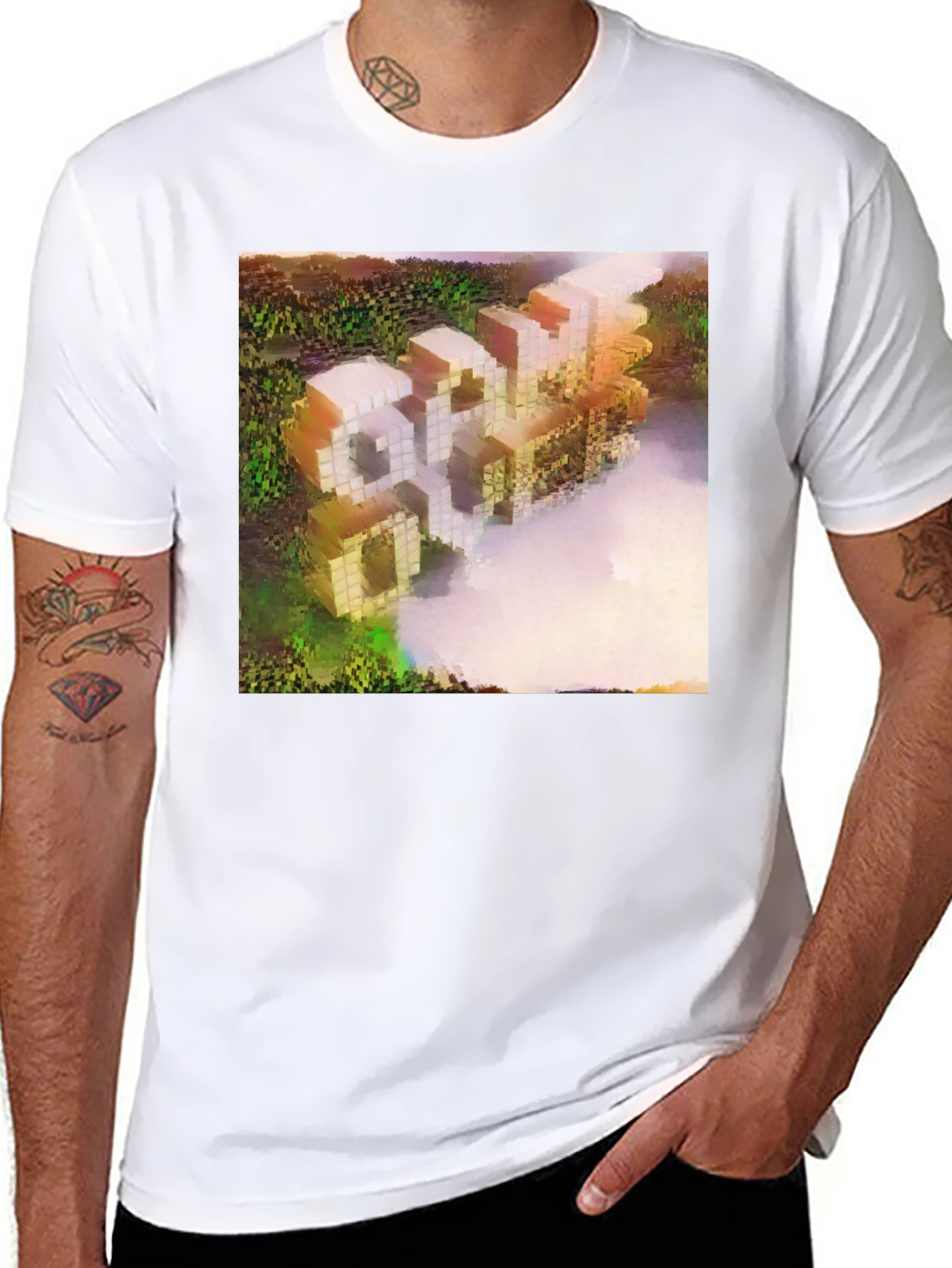 Abstract Geometric Design Tee