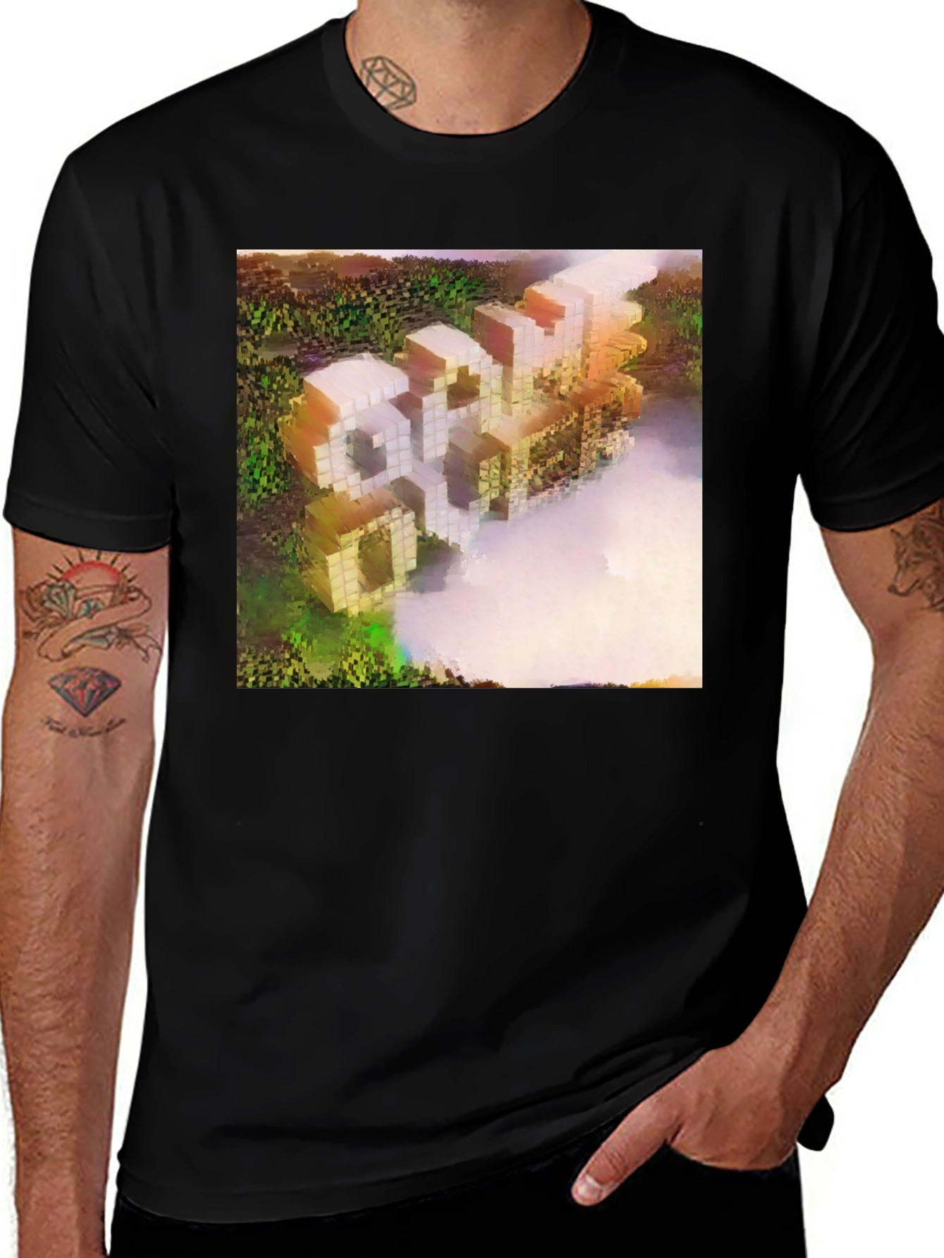 Abstract Geometric Design Tee