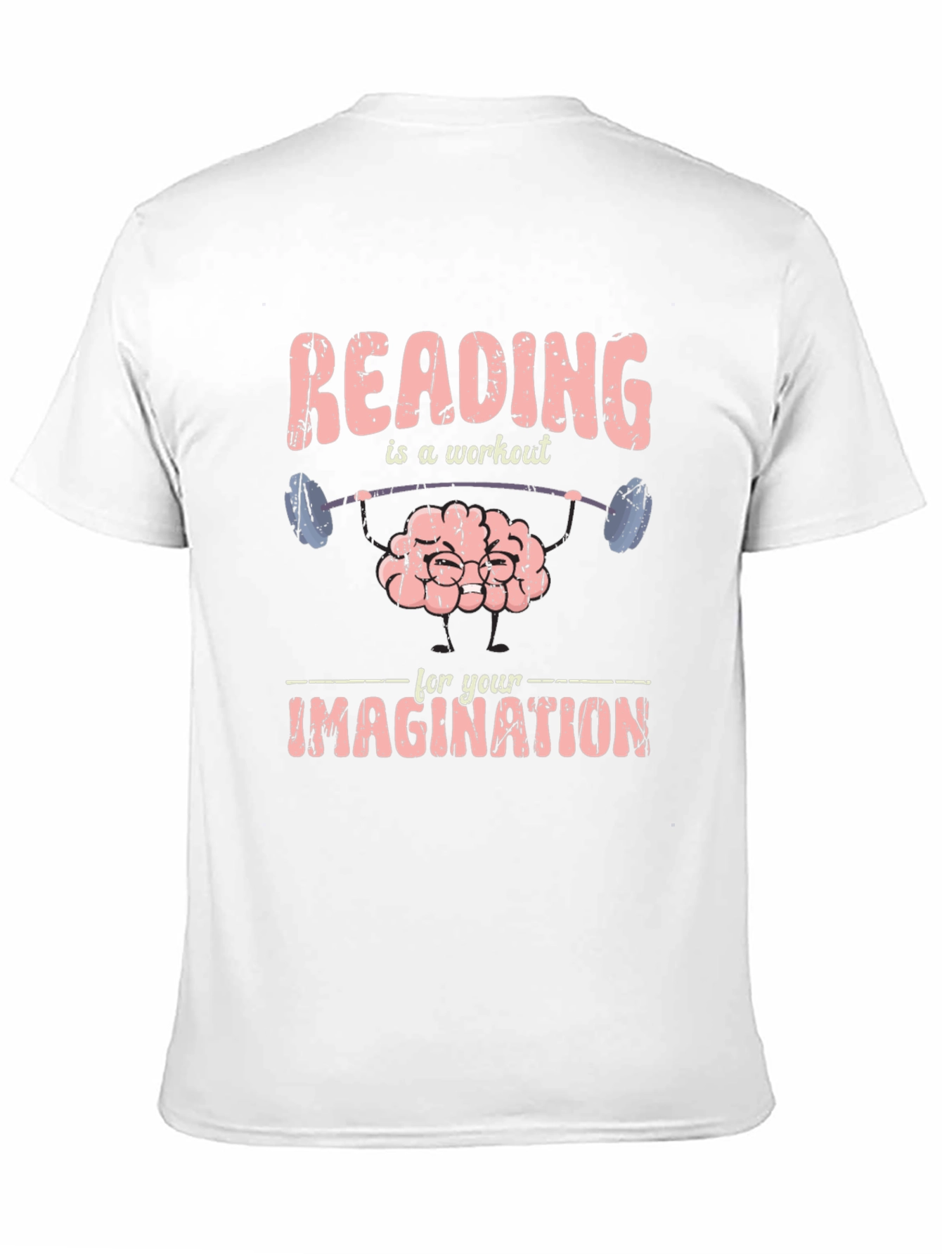 Reading is a Workout Brain T-Shirt