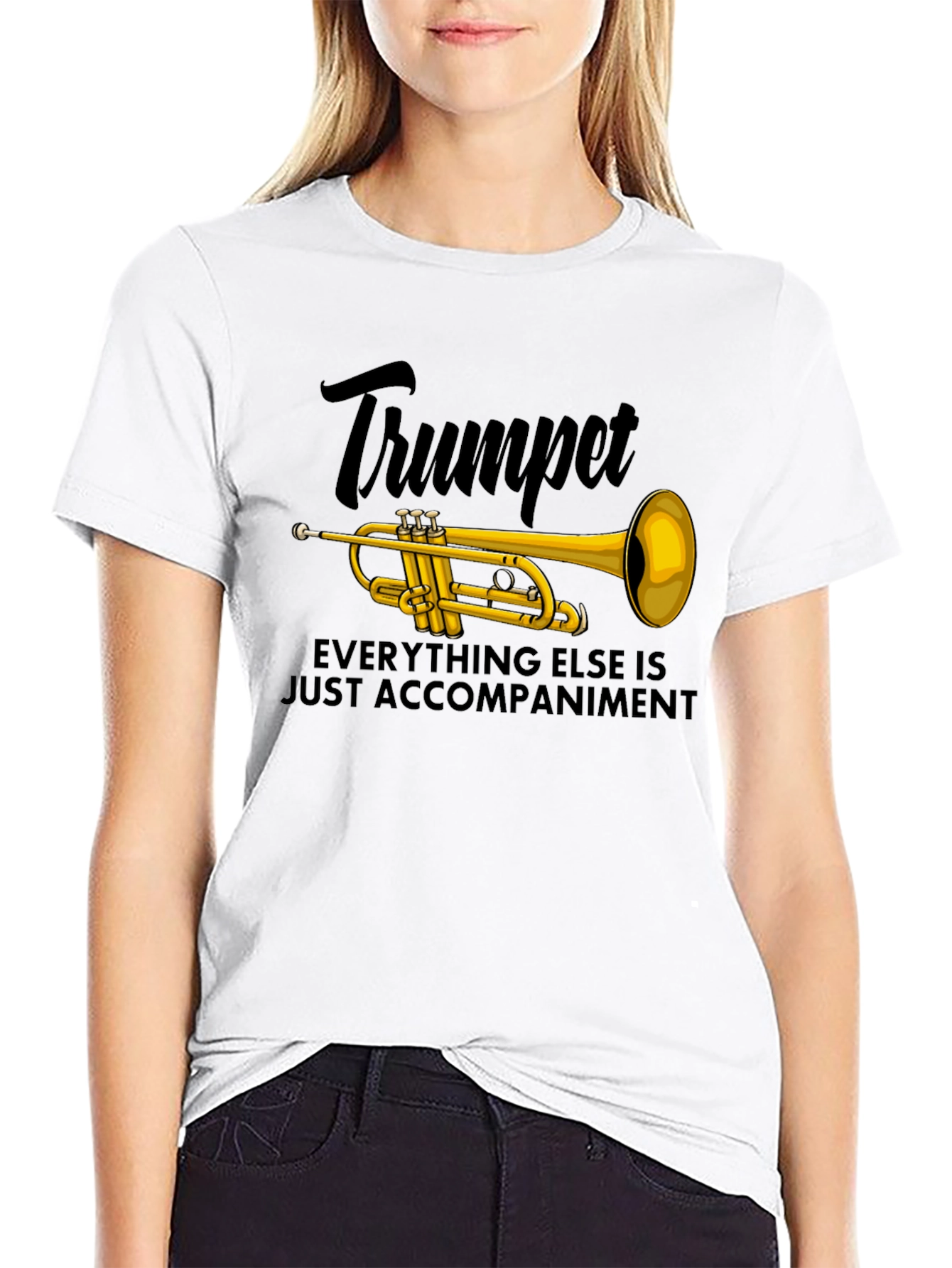 Trumpet Everything Else Accompaniment Graphic Tee