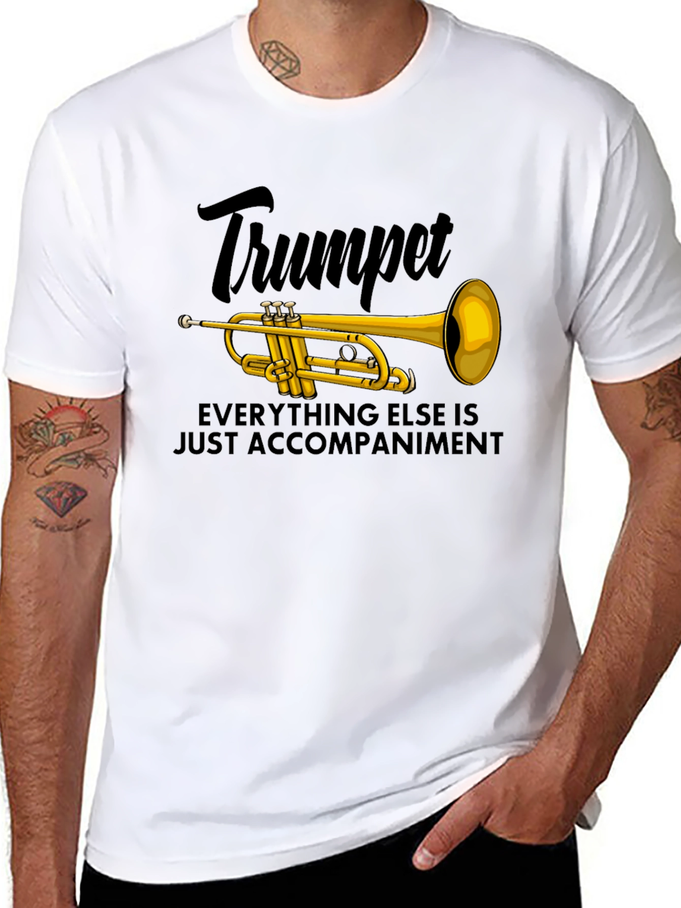 Trumpet Everything Else Accompaniment Graphic Tee