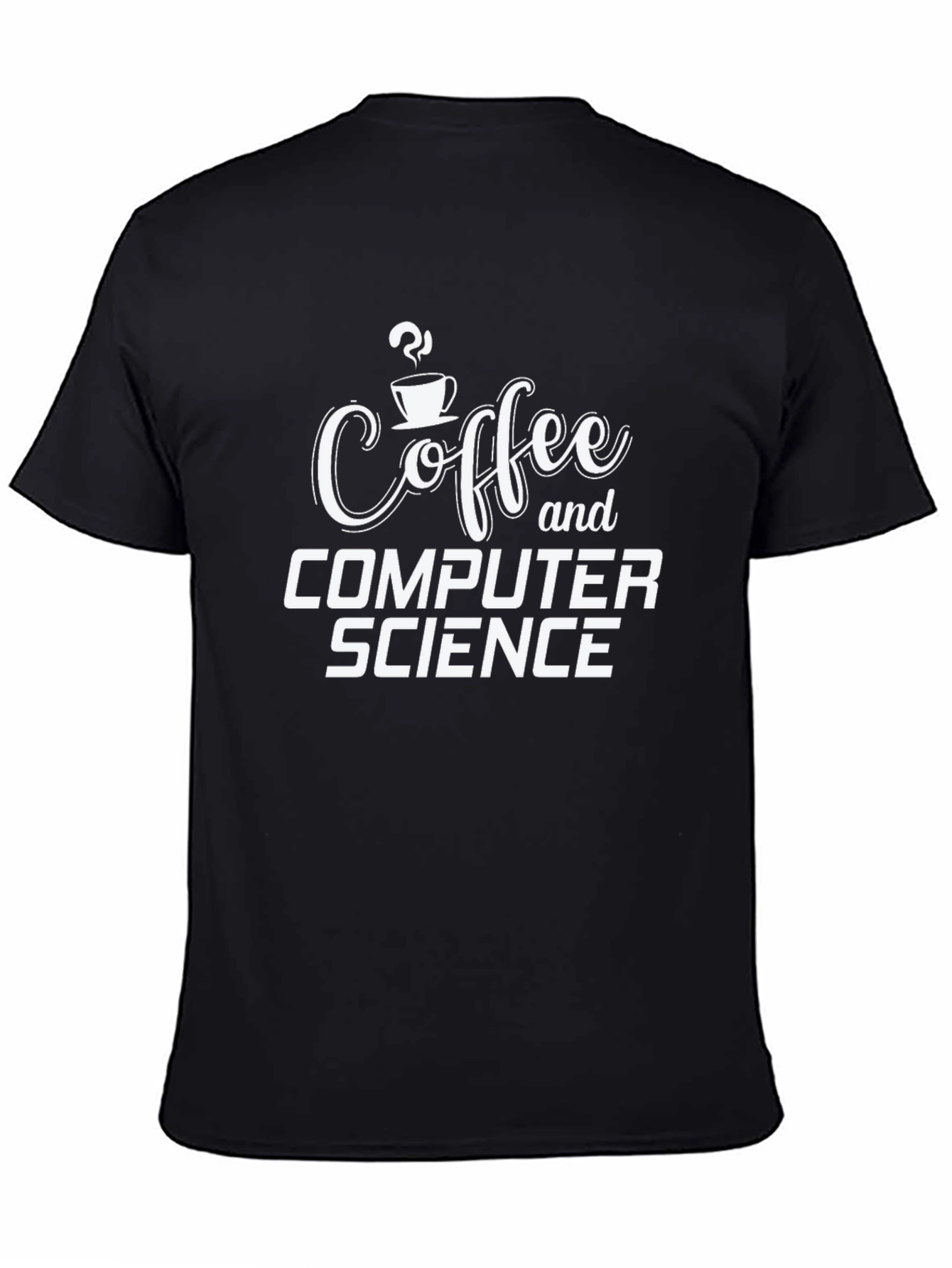 Coffee and Computer Science Black T-Shirt