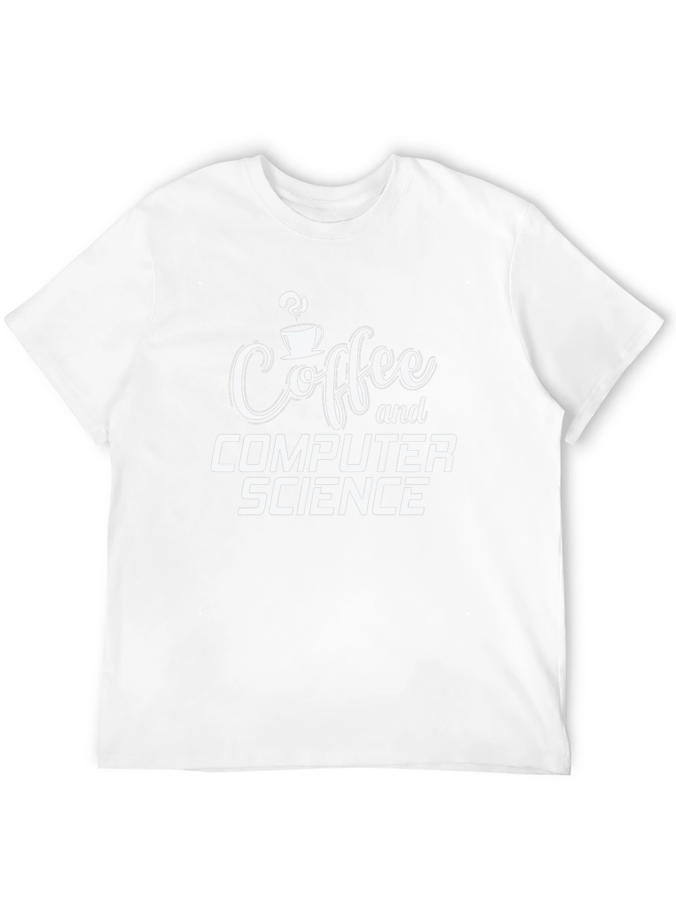 Coffee and Computer Science Black T-Shirt