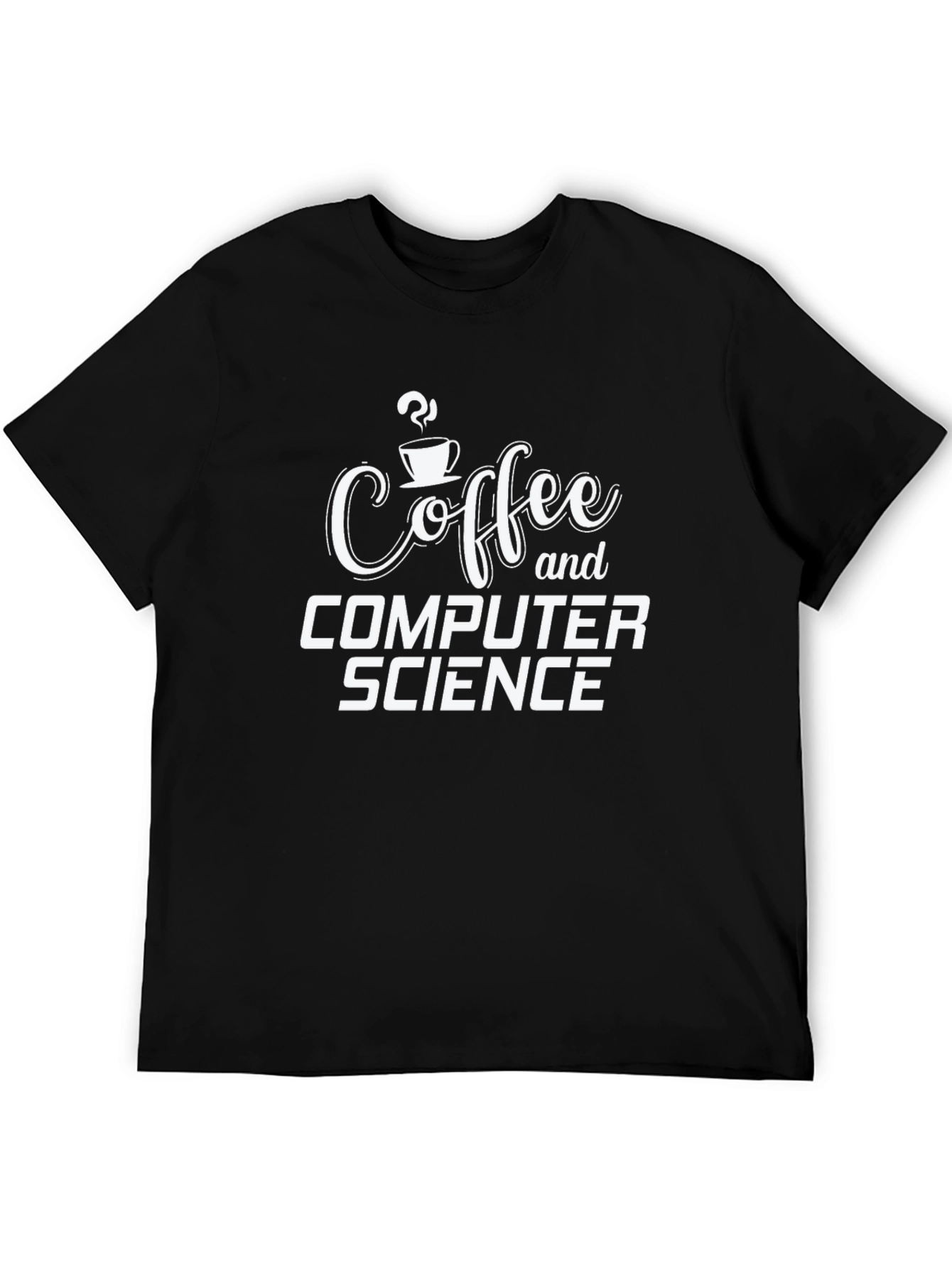 Coffee and Computer Science Black T-Shirt