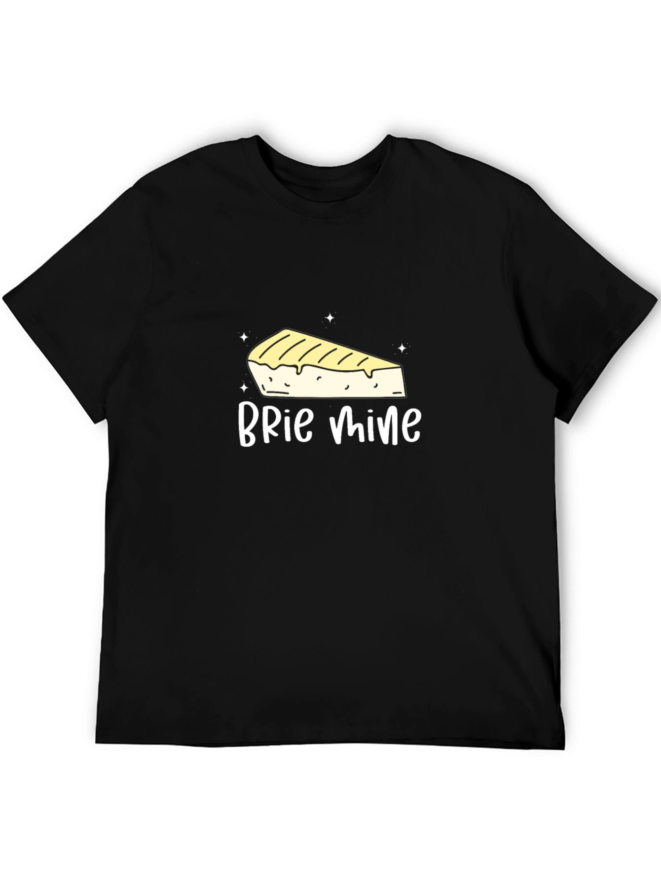 Brie Mine Graphic Tee - Funny Cheese Lover Shirt