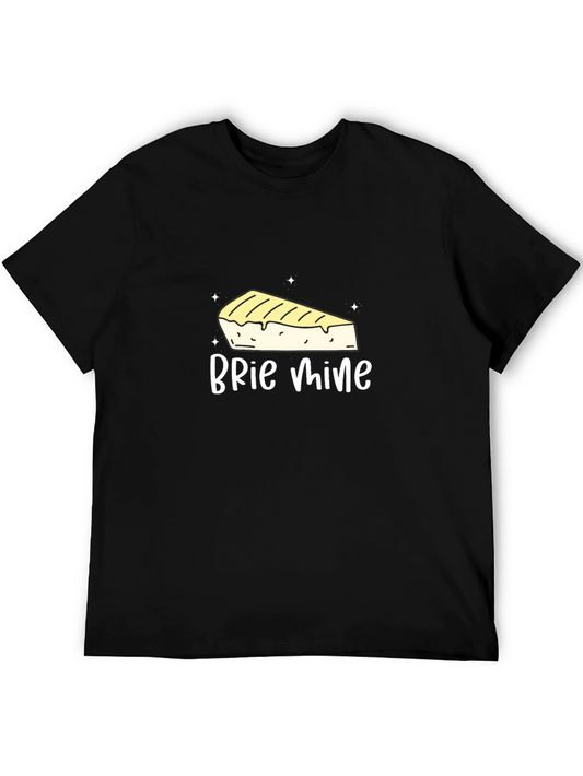 Brie Mine Graphic Tee - Funny Cheese Lover Shirt