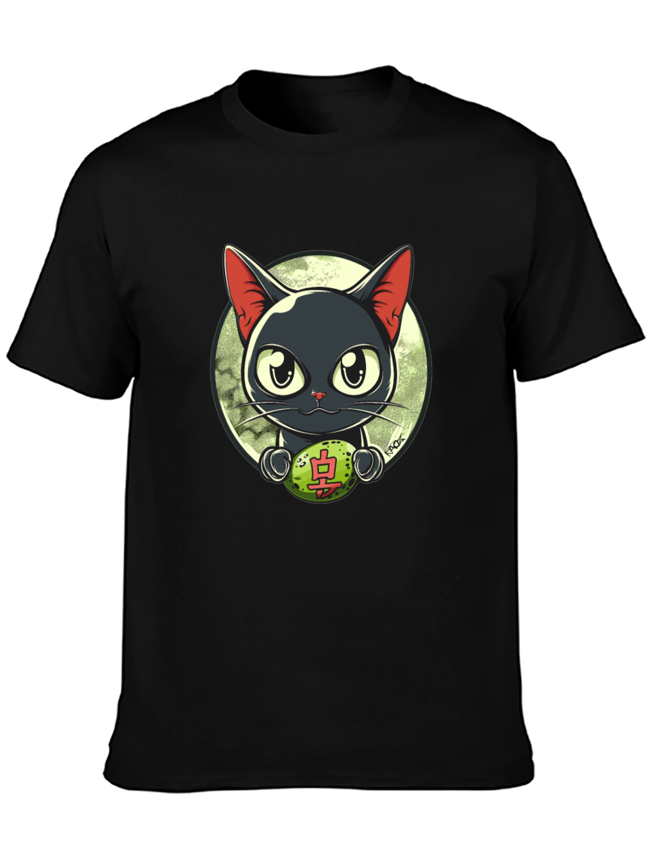 Cute Anime Cat T-Shirt