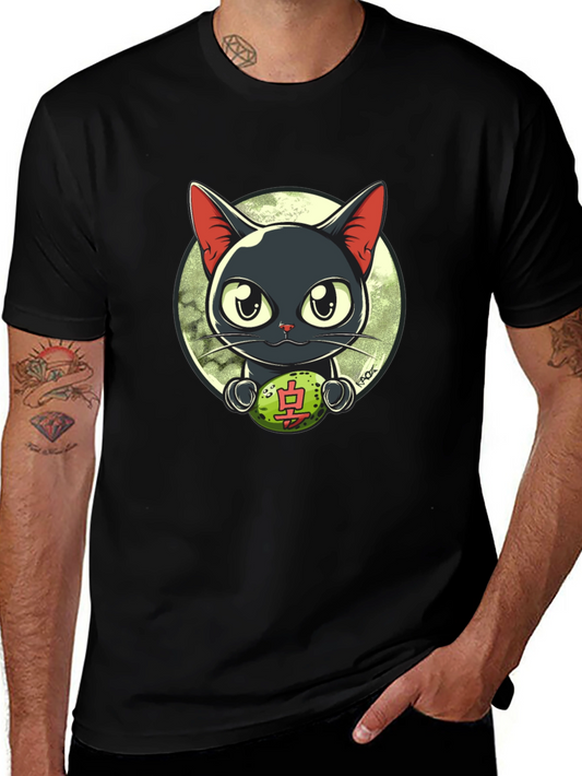 Cute Anime Cat T-Shirt