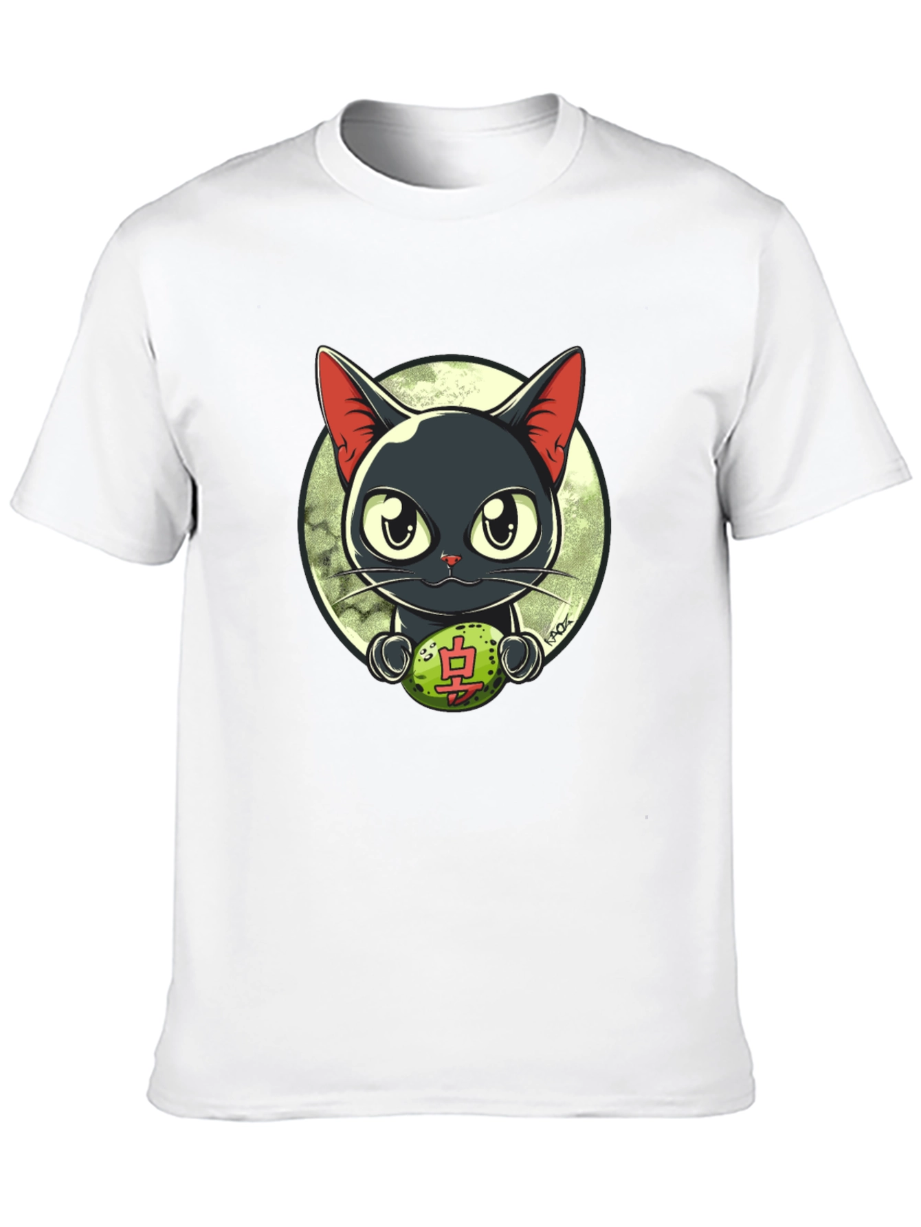 Cute Anime Cat T-Shirt
