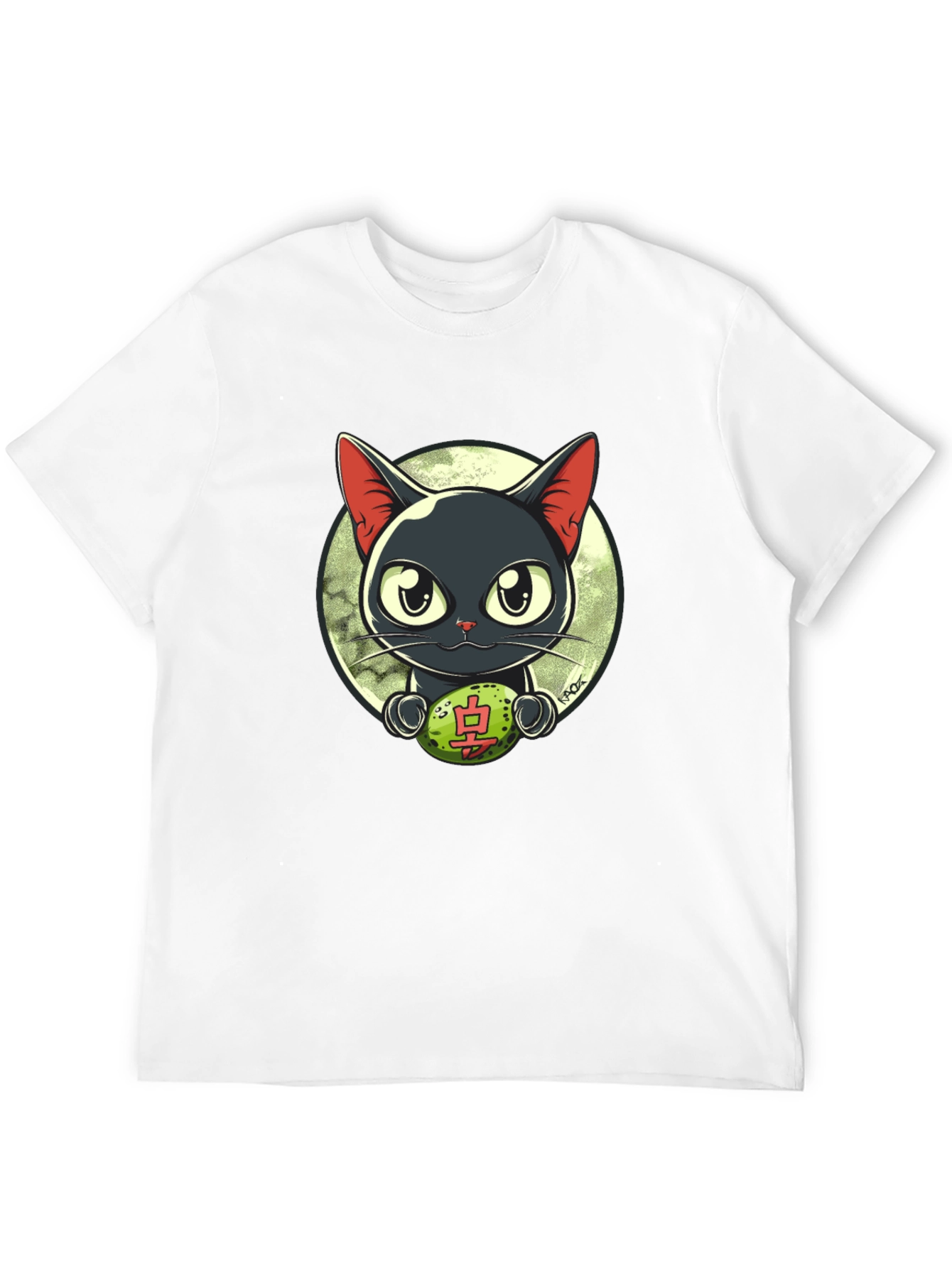 Cute Anime Cat T-Shirt
