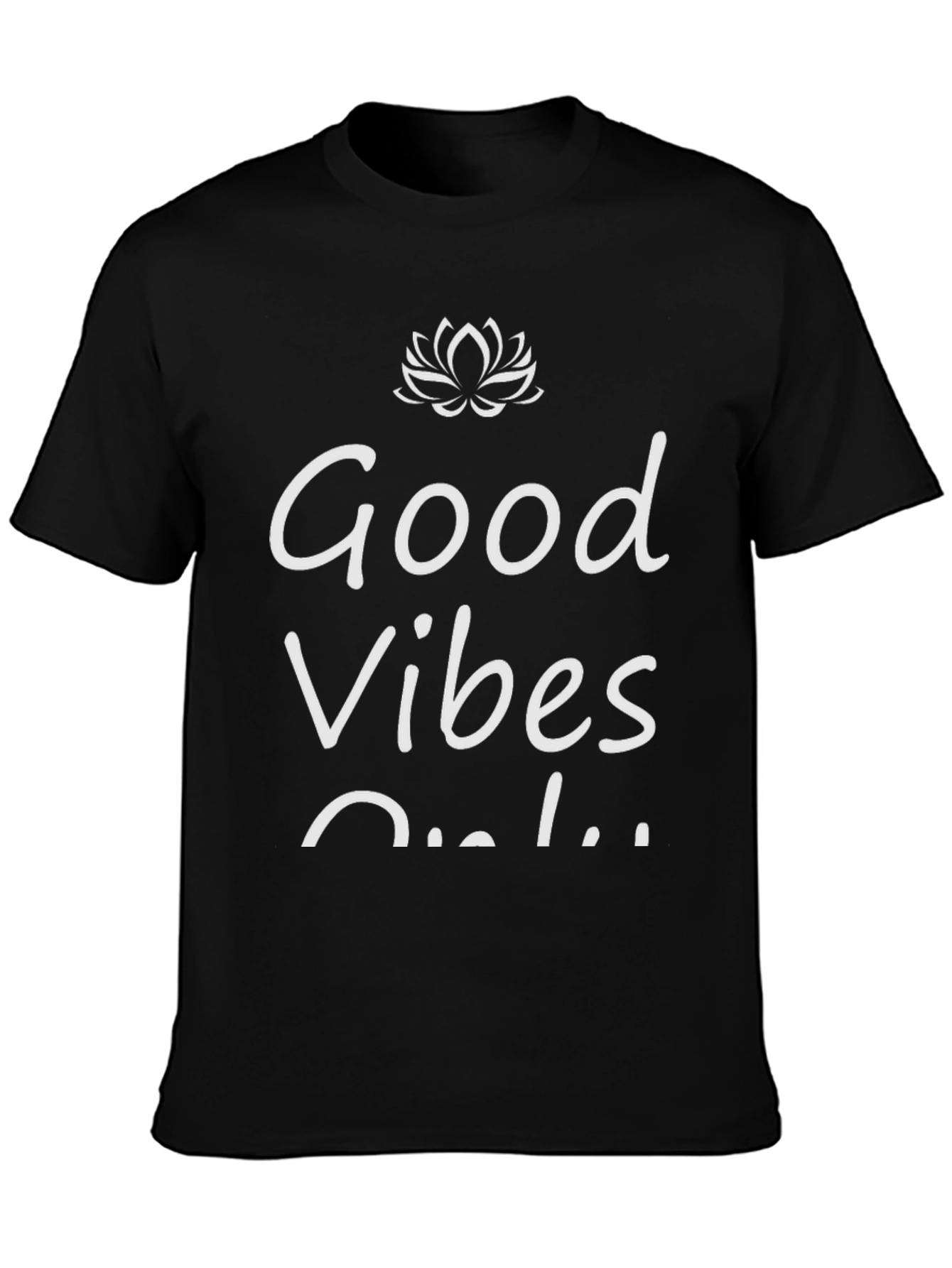 Good Vibes Only Graphic Tee - Positive Energy T-Shirt