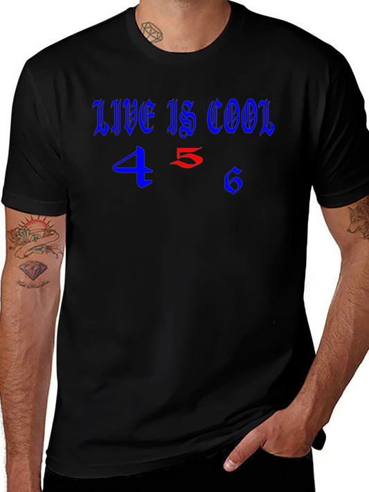 Live Is Cool Graphic Tee