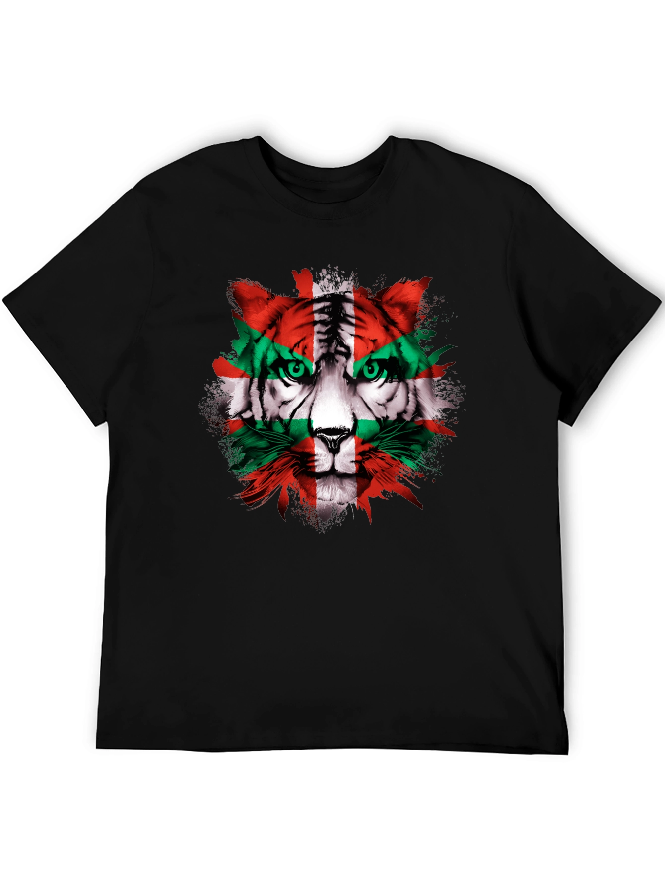 Basque Tiger Graphic Tee - Herritar Shirt