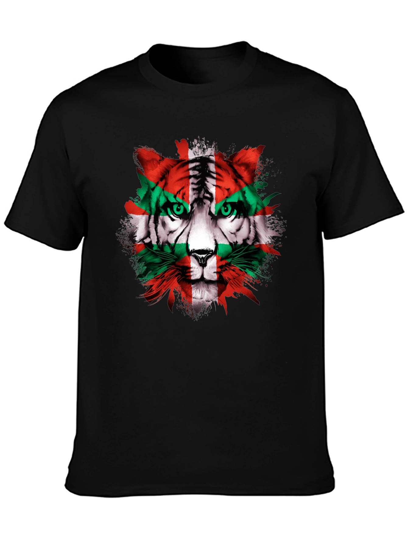 Basque Tiger Graphic Tee - Herritar Shirt