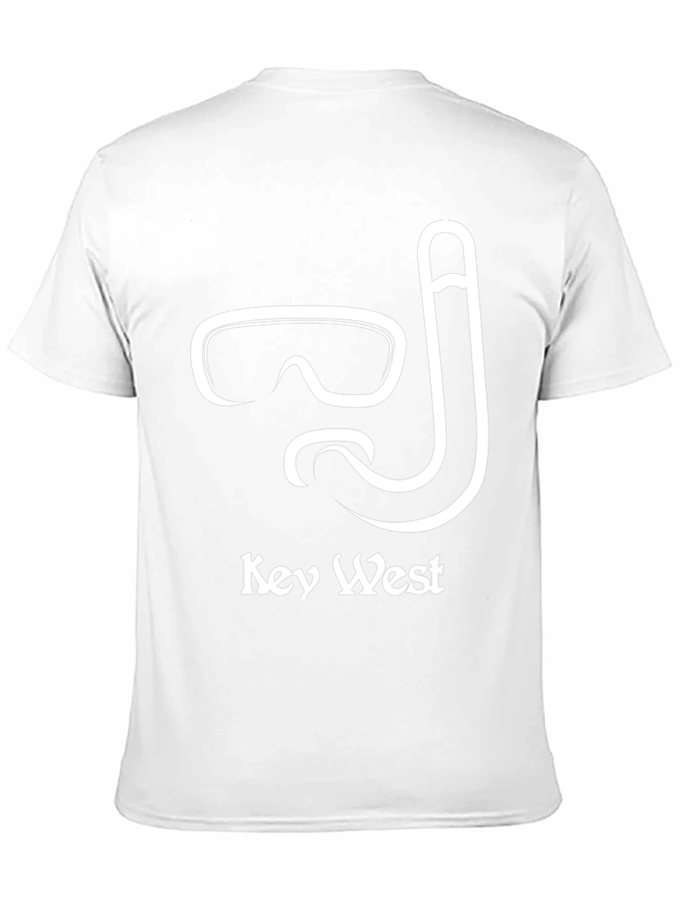 Key West Snorkel T-Shirt - Black Cotton Tee
