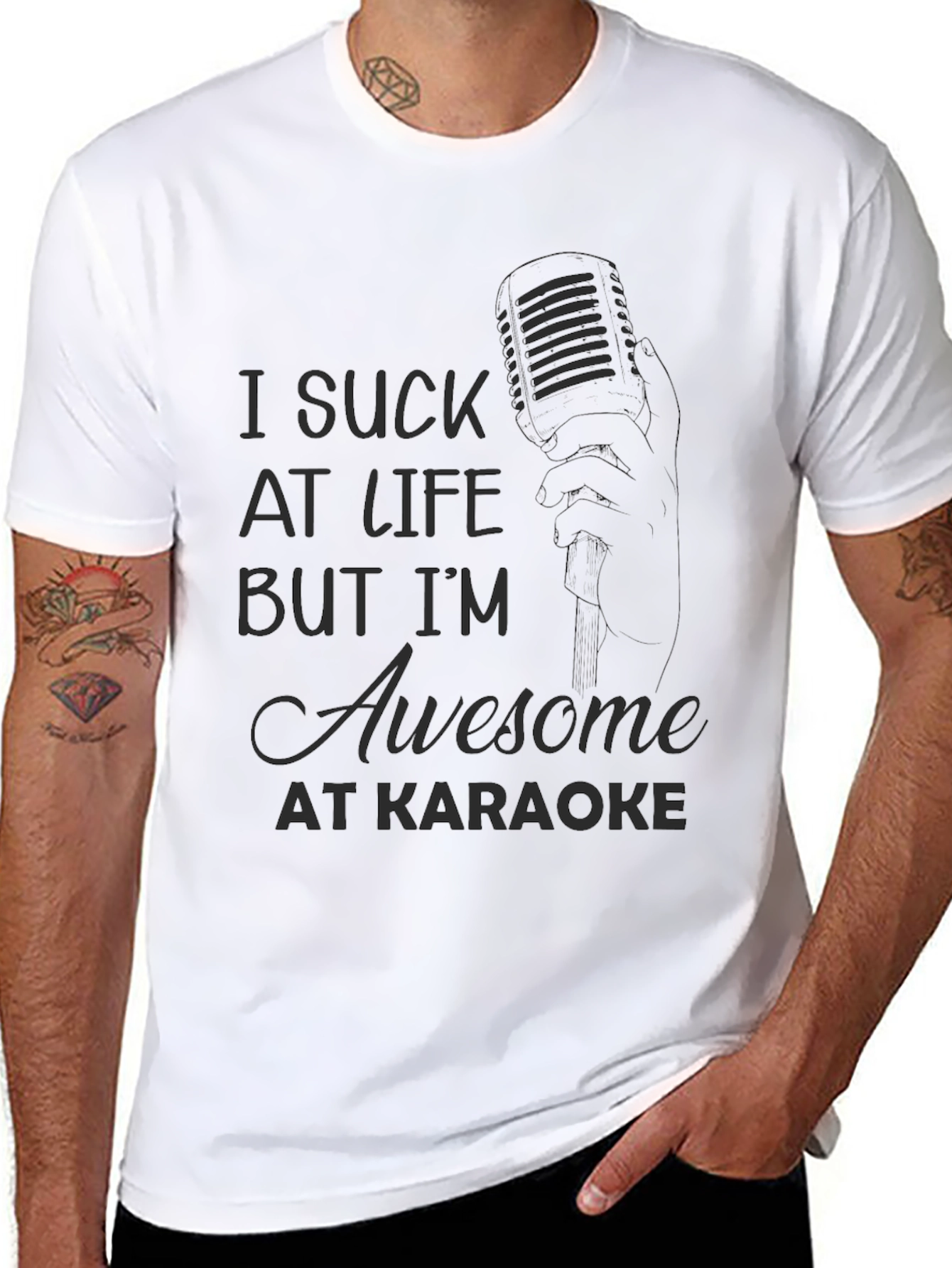 Awesome At Karaoke T-Shirt