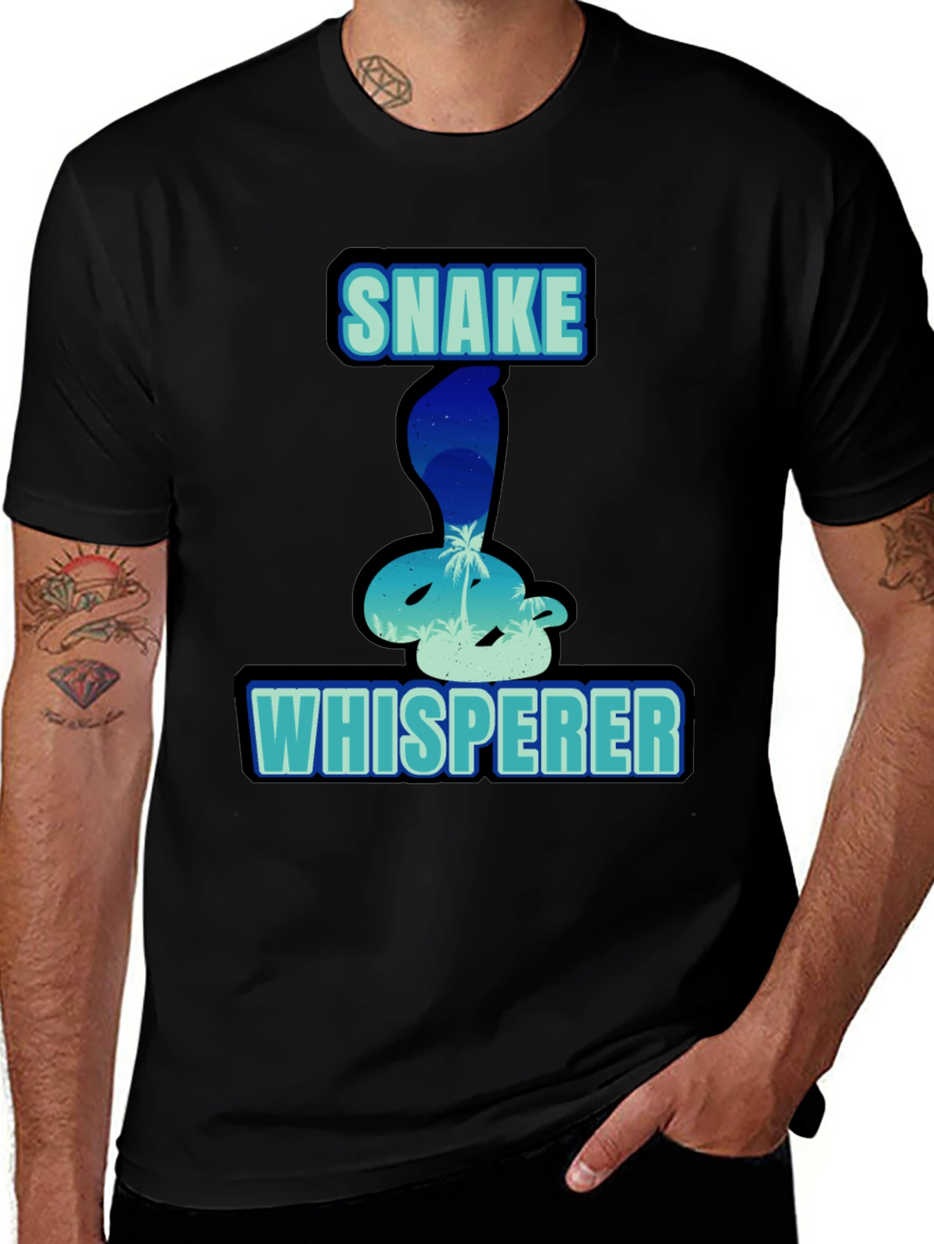 Snake Whisperer Graphic T-Shirt