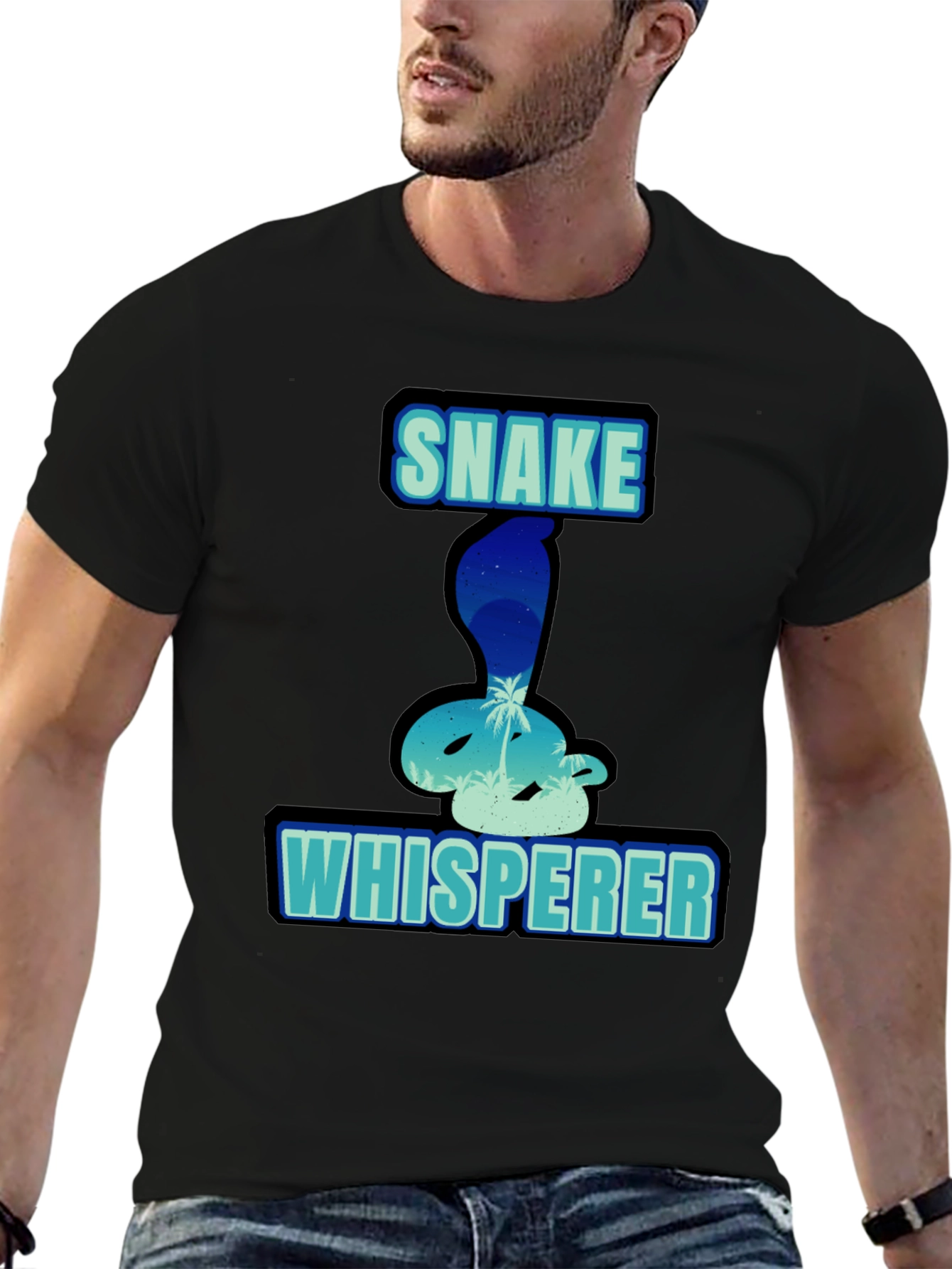 Snake Whisperer Graphic T-Shirt