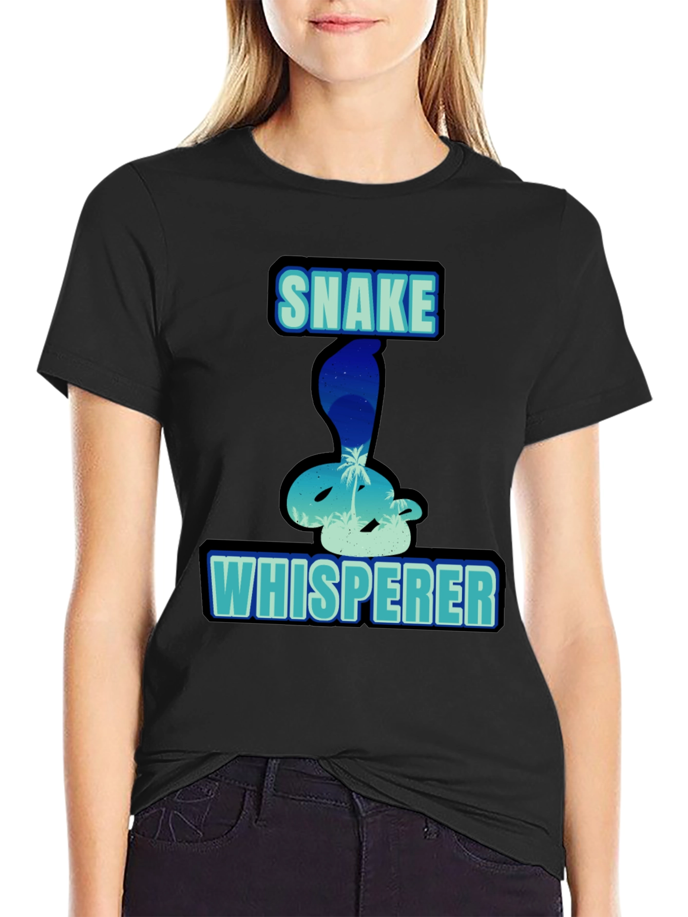 Snake Whisperer Graphic T-Shirt