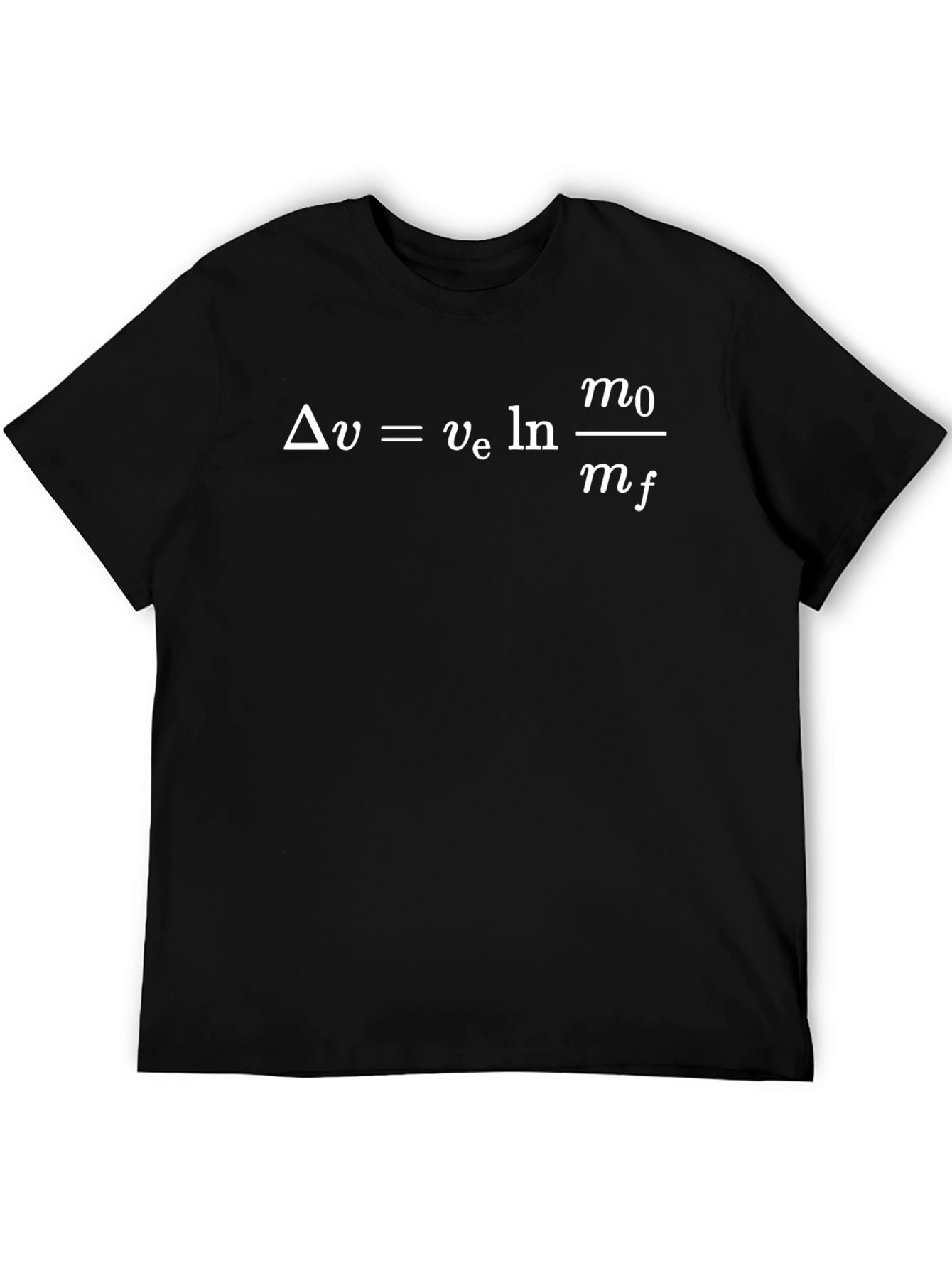 Science Formula Black T-Shirt