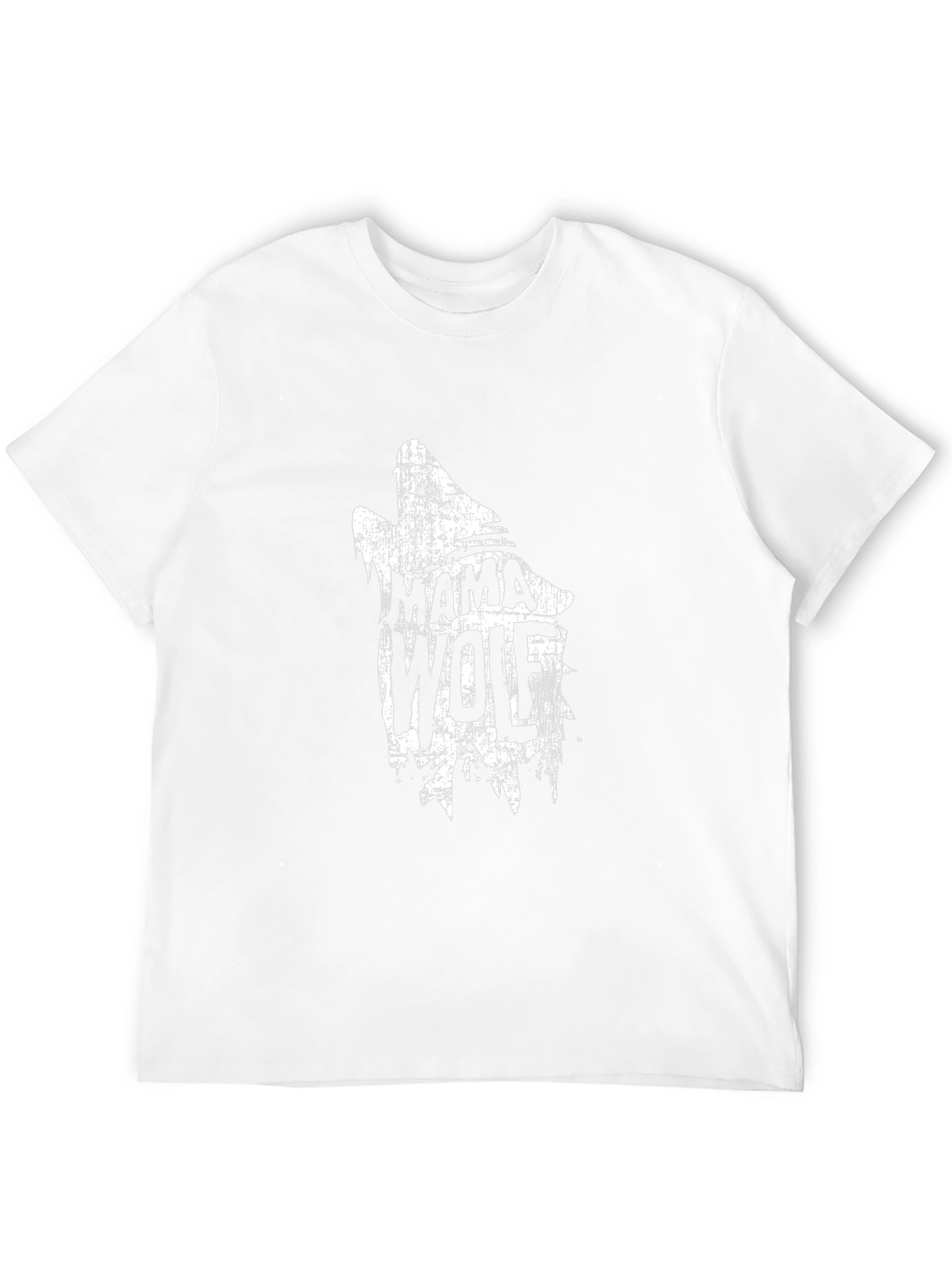 Mama Wolf Graphic Tee - Black