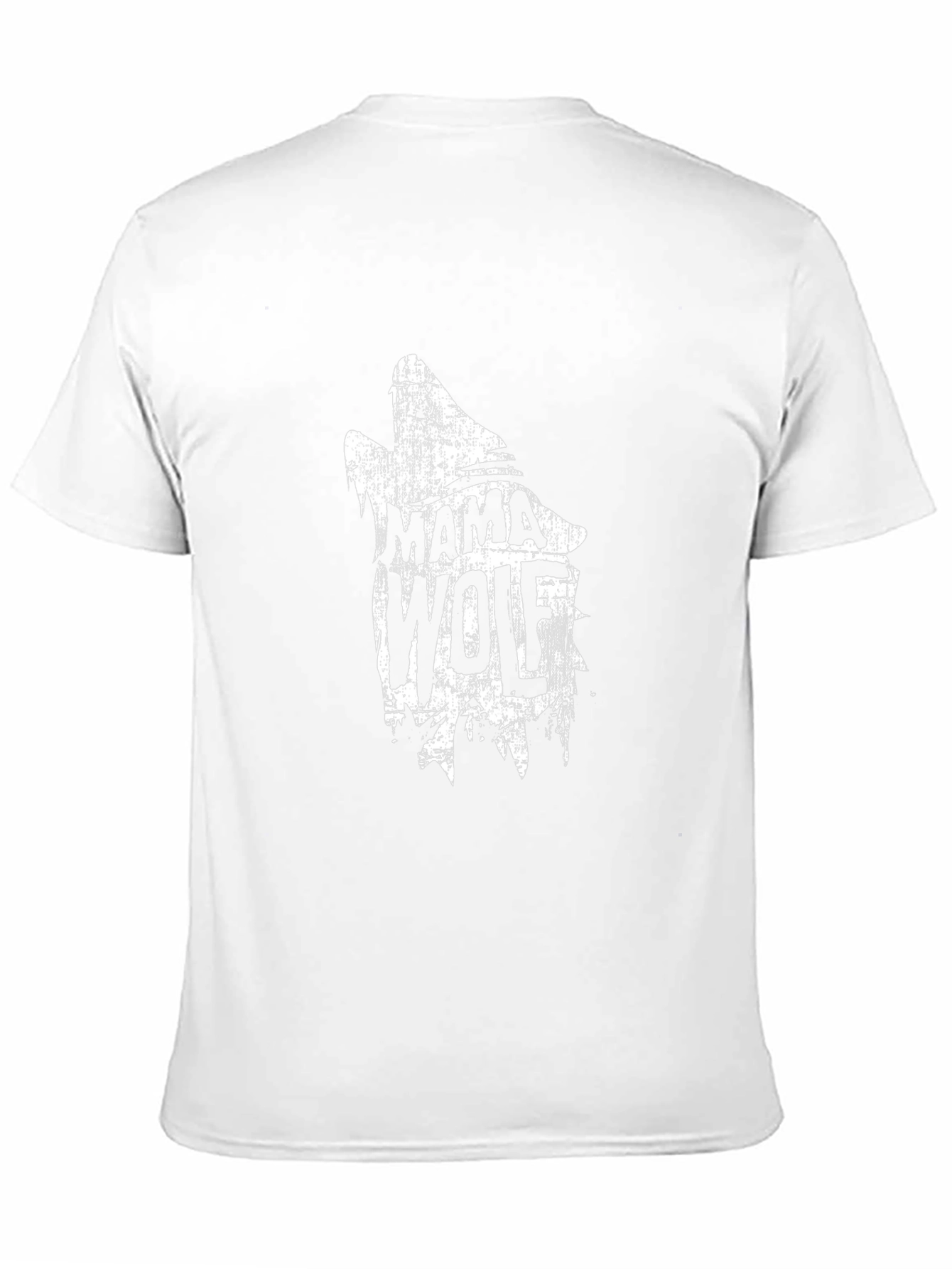 Mama Wolf Graphic Tee - Black