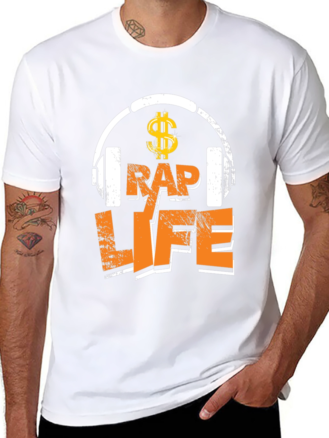 Rap Life Graphic Tee