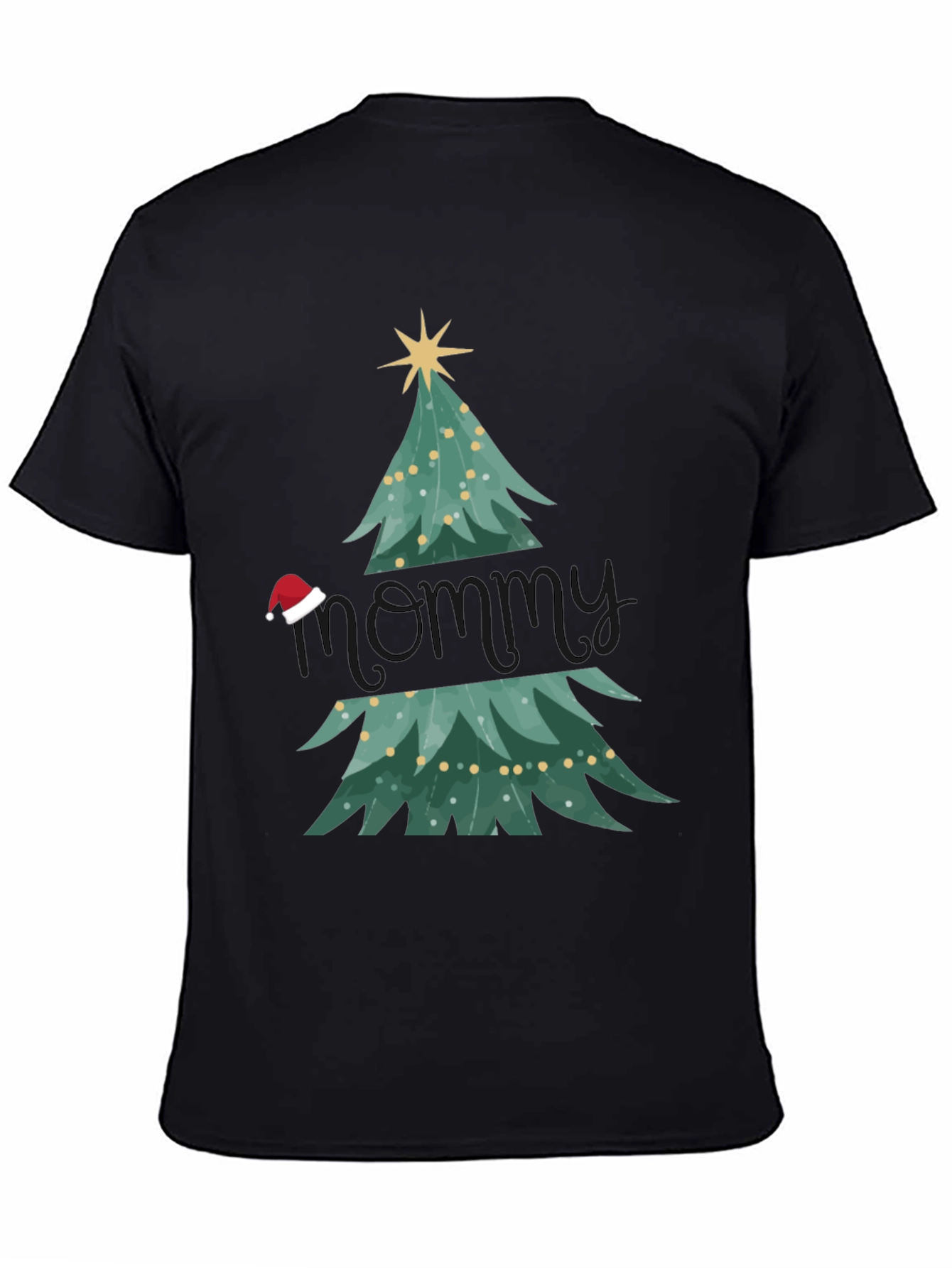Festive Mommy Christmas Tree T-Shirt