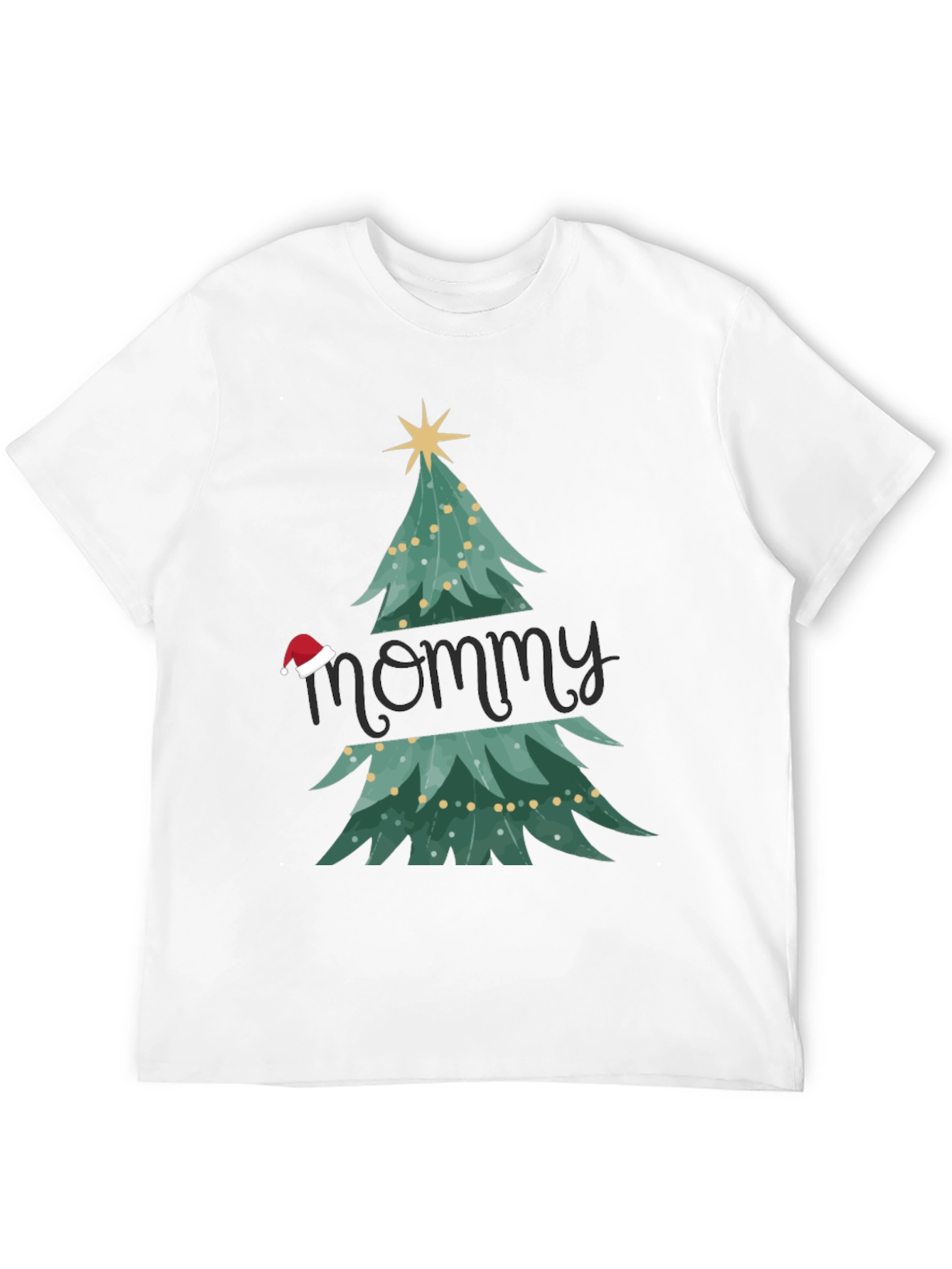Festive Mommy Christmas Tree T-Shirt