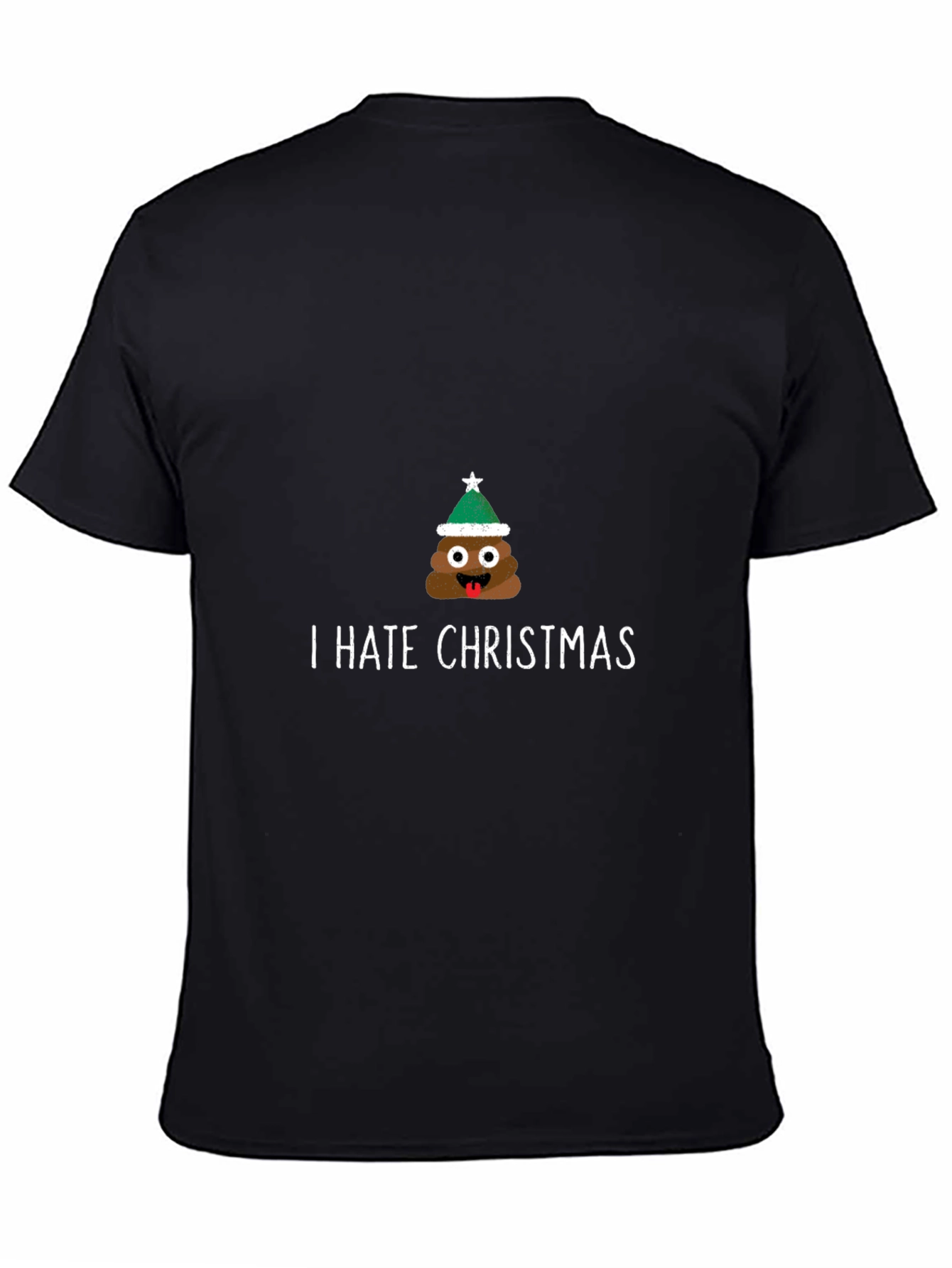 I Hate Christmas Poop Emoji Tee