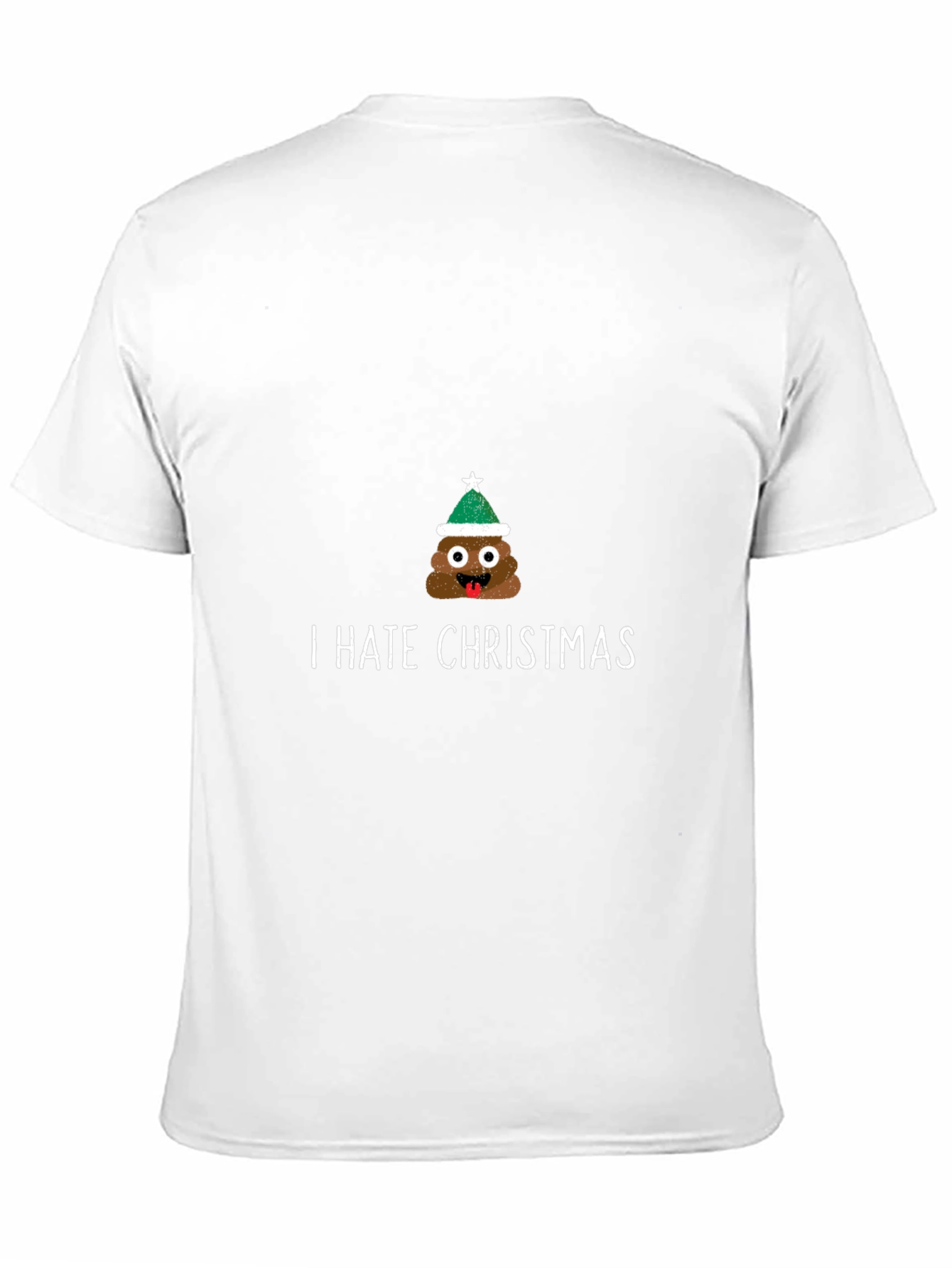 I Hate Christmas Poop Emoji Tee