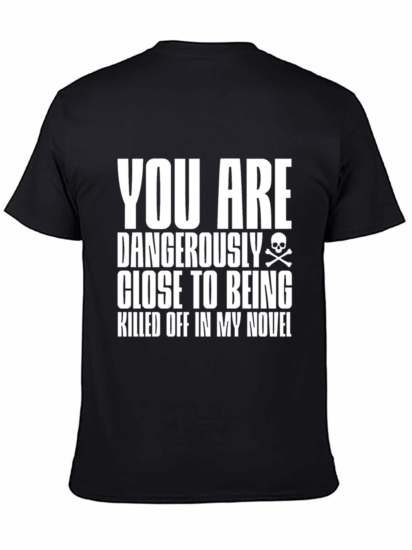 Novel Writers Threat T-Shirt - Black