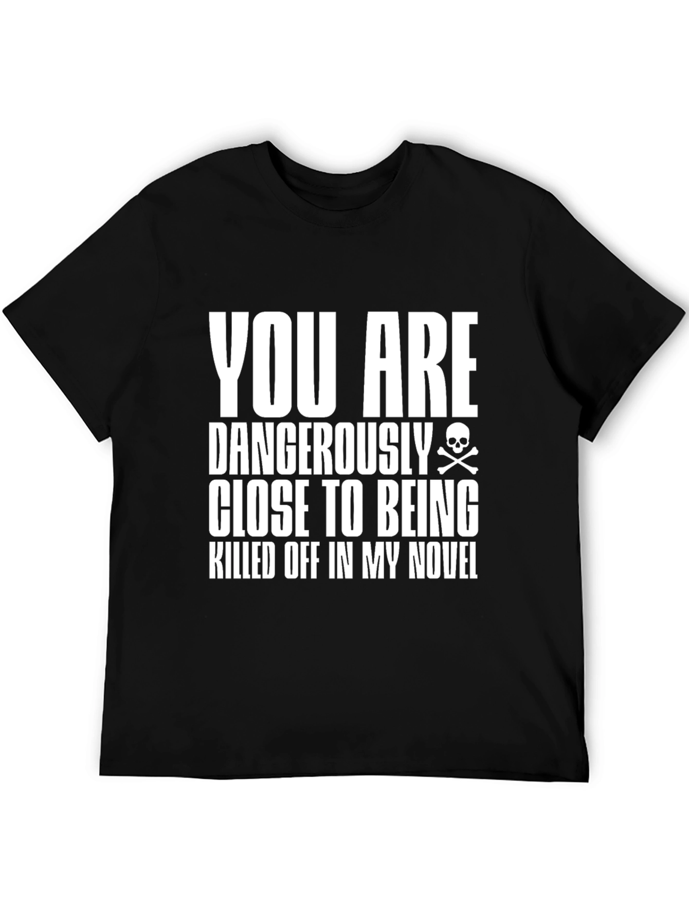 Novel Writers Threat T-Shirt - Black