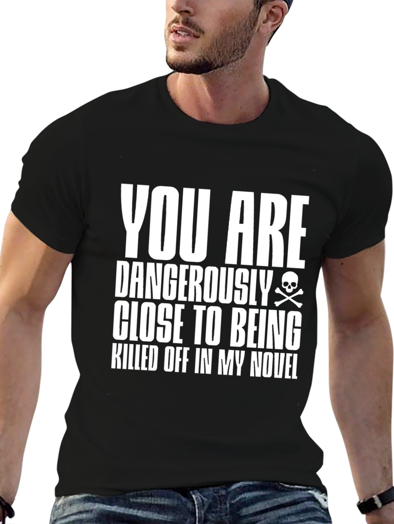 Novel Writers Threat T-Shirt - Black