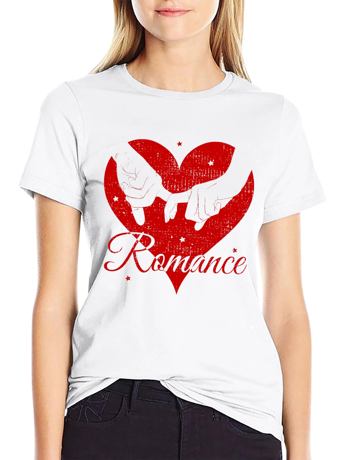 Romance Heart Graphic T-Shirt