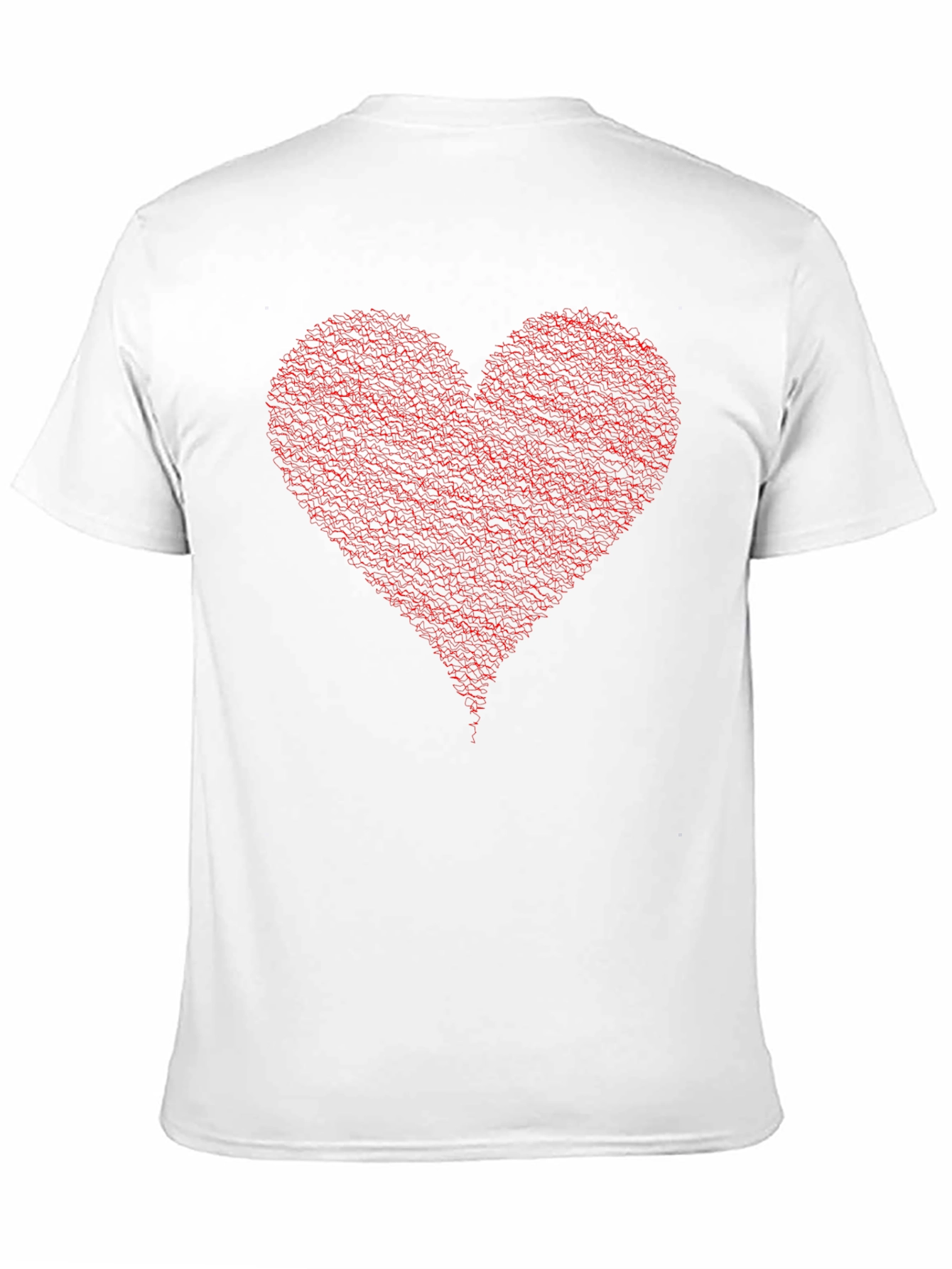 Heart Graphic Black T-Shirt