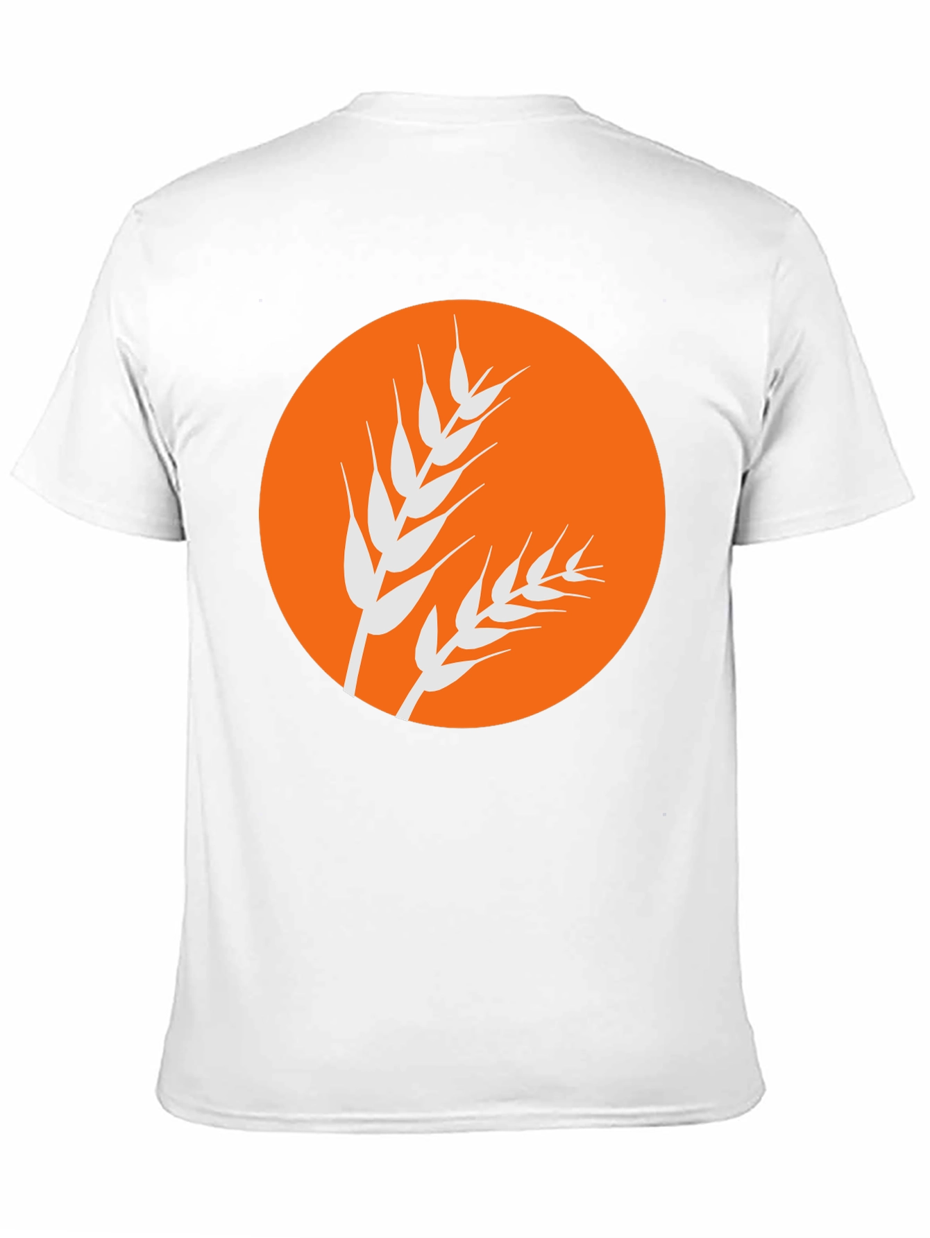 Wheat Graphic Black Tee
