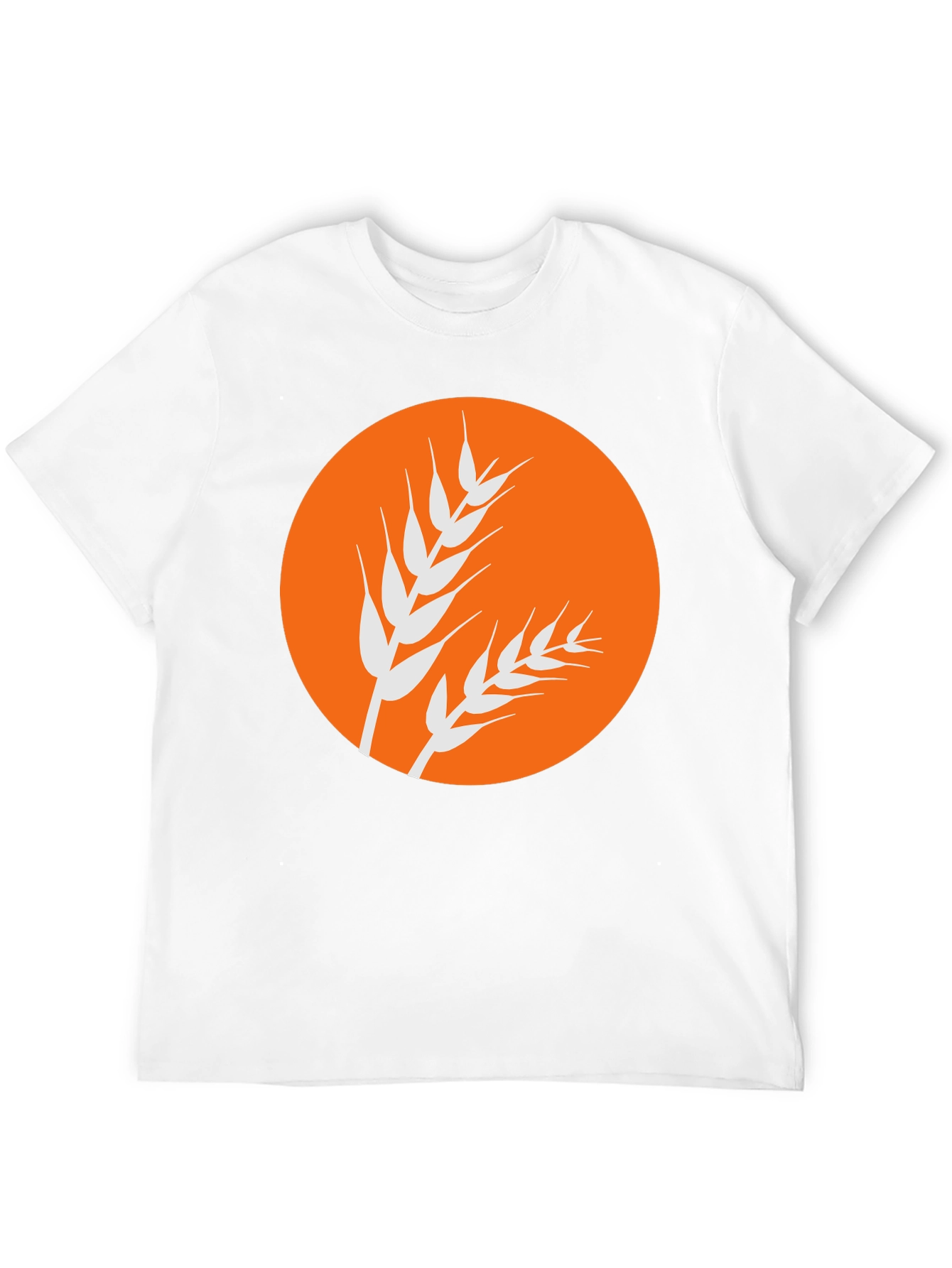 Wheat Graphic Black Tee