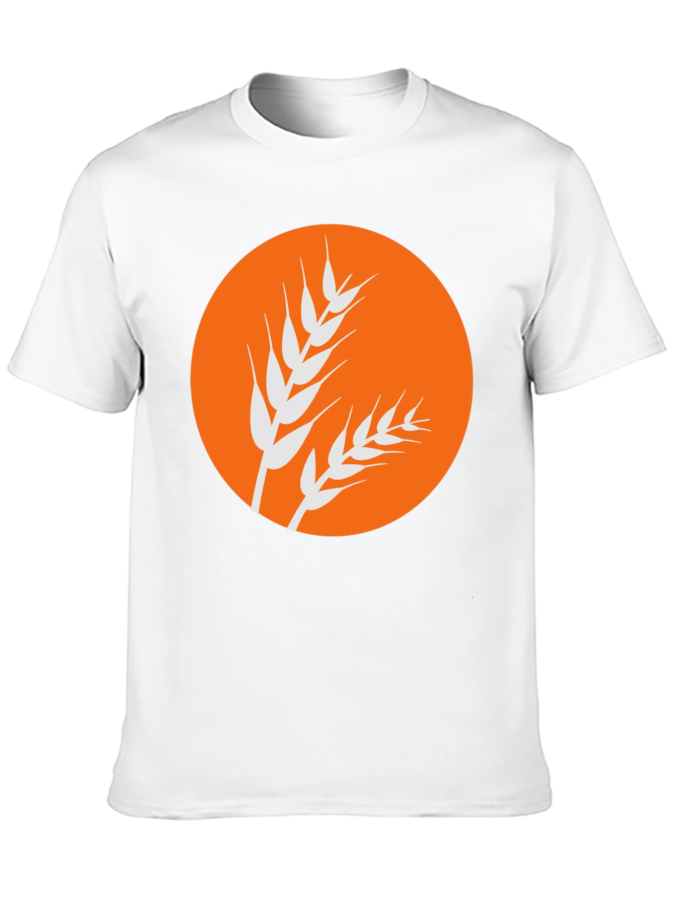 Wheat Graphic Black Tee